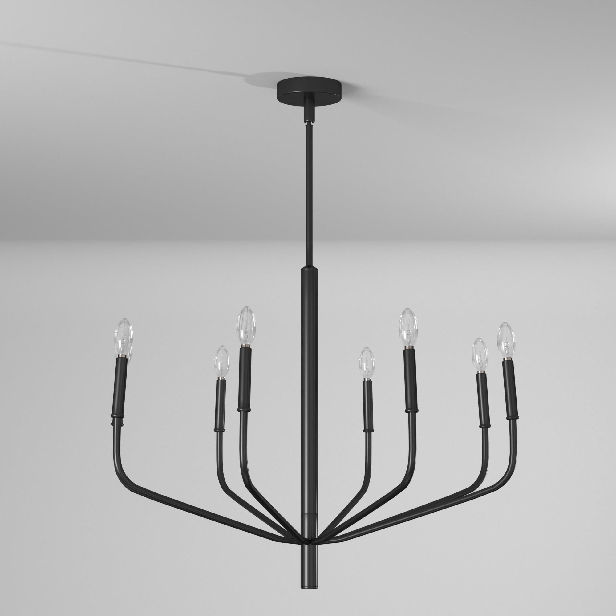 Eleanor 32 Inch 8 Light Chandelier by Dainolite