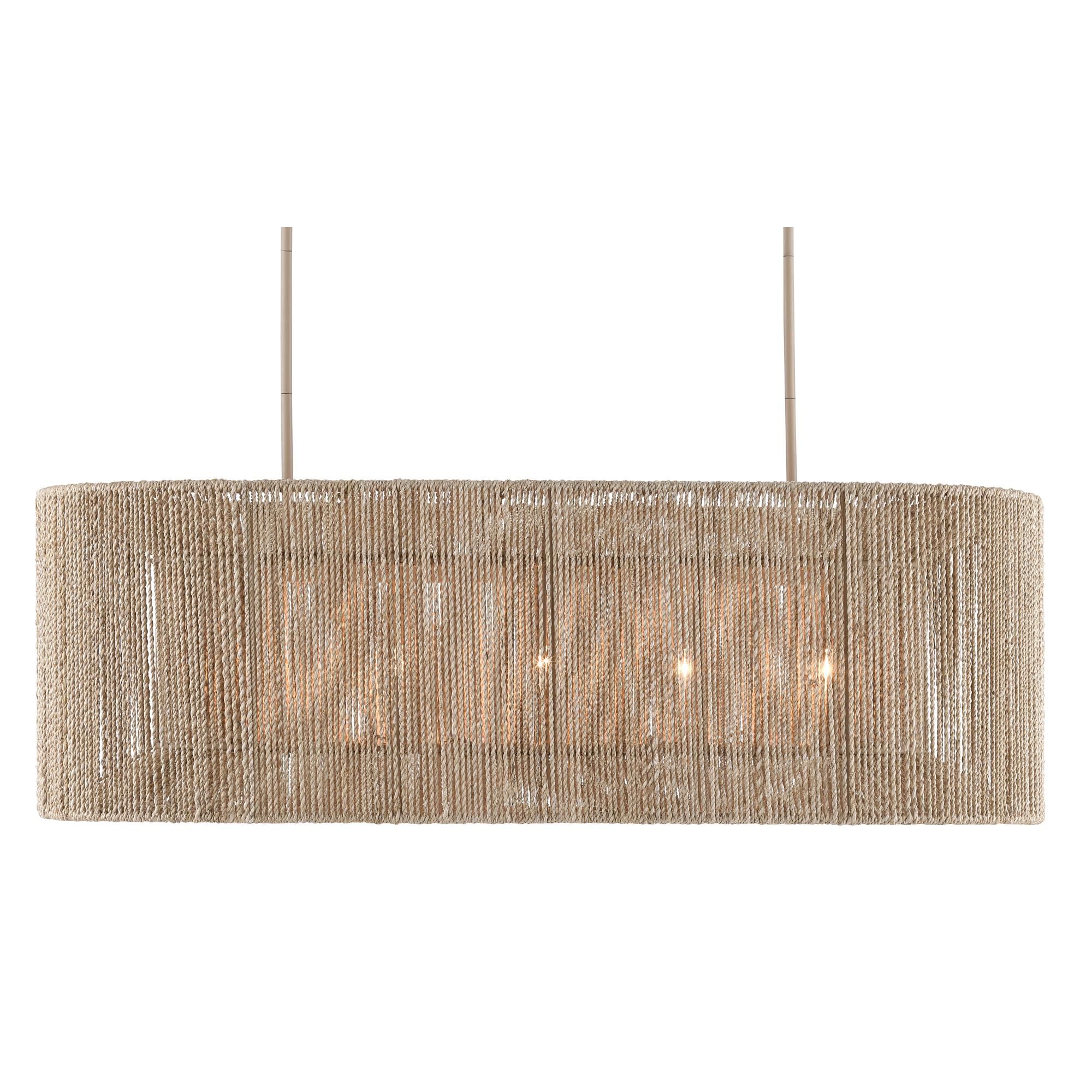 Mereworth 42 Inch 5 Light Linear Suspension Light by Currey and Company