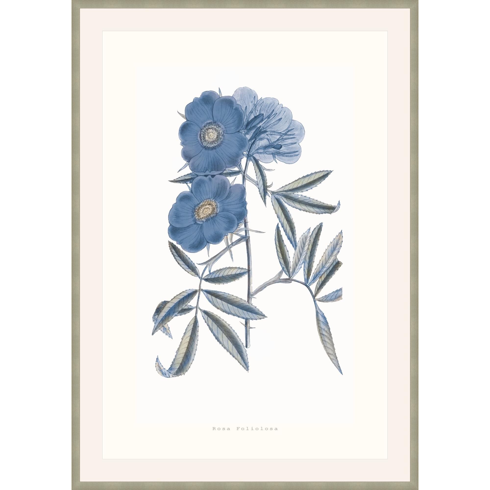 Studio L57 Nouvelle Bouquet Blue Print by LEVEL57