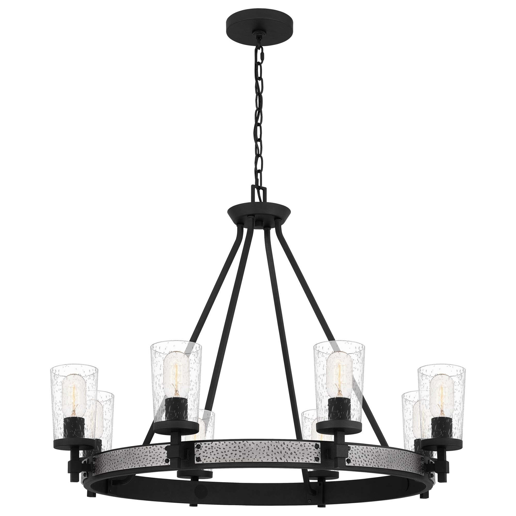 Alpine 32 Inch 8 Light Chandelier by Quoizel