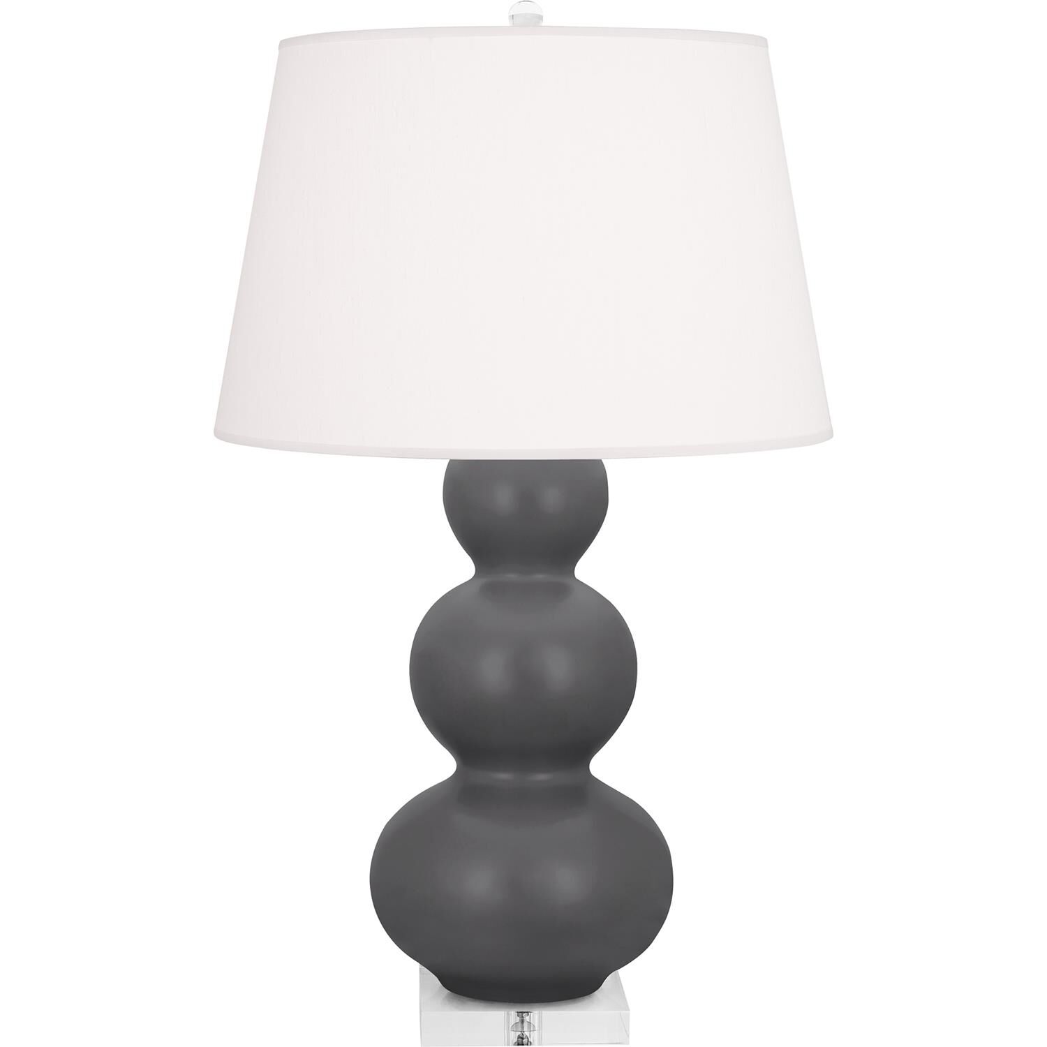 Triple Gourd 33 Inch Table Lamp by Robert Abbey