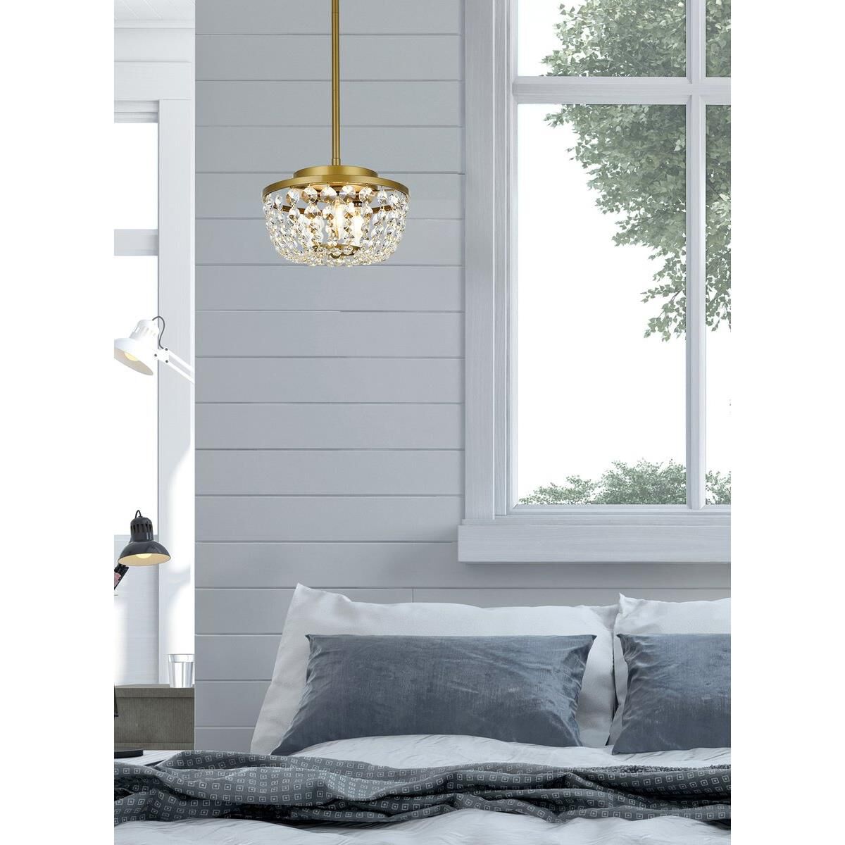 Gianna 10 Inch Mini Pendant by Elegant Lighting