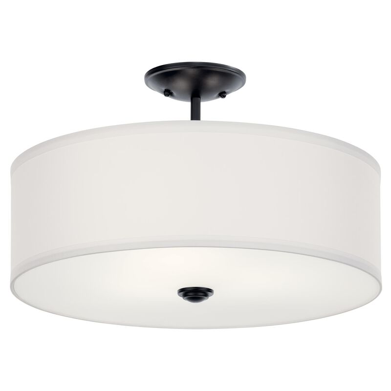 Shailene 18 Inch Semi Flush Mount by Kichler