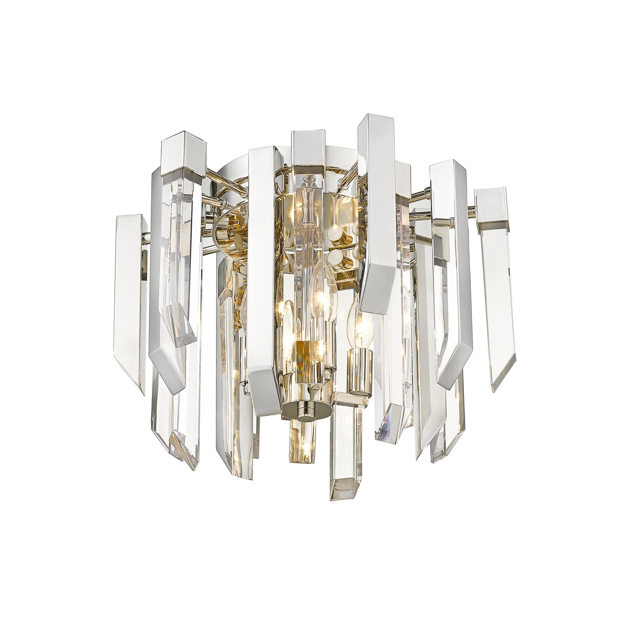 Bova 17 Inch 4 Light Flush Mount by Z-Lite