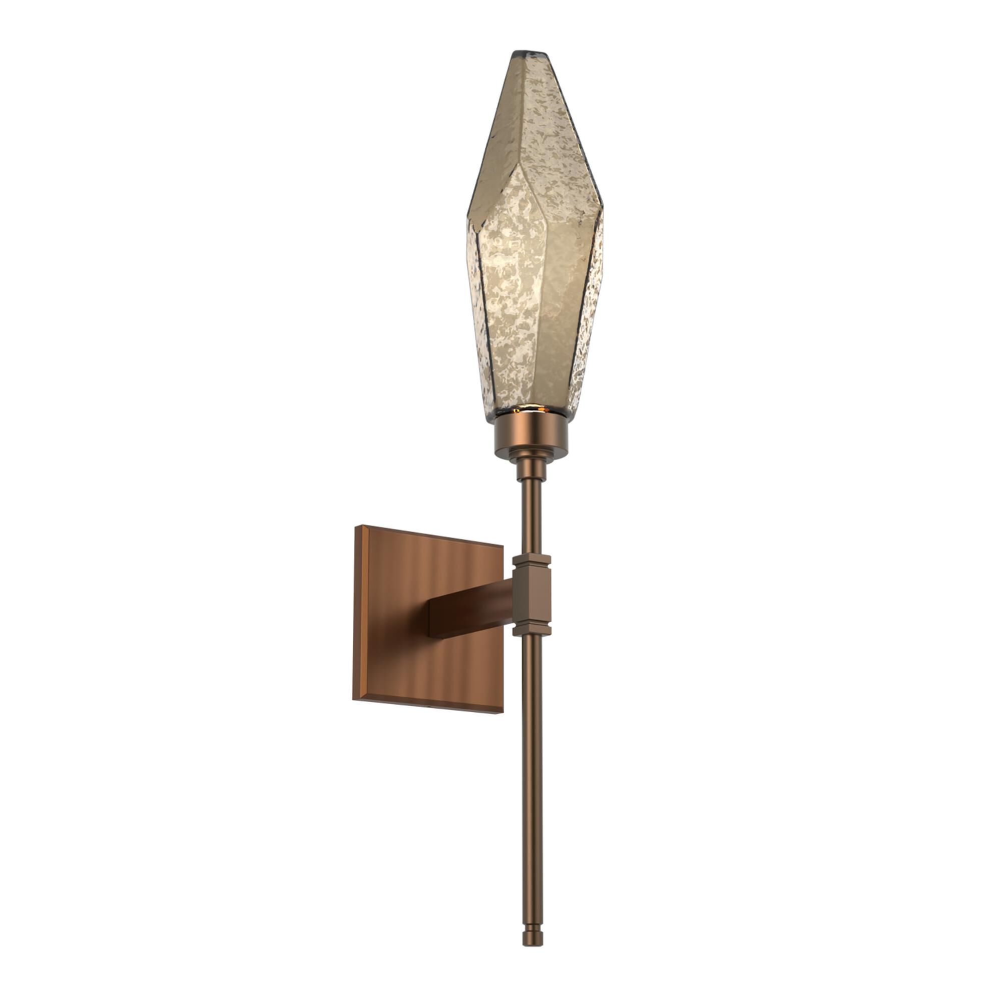 Rock Crystal Wall Sconce by Hammerton Studio