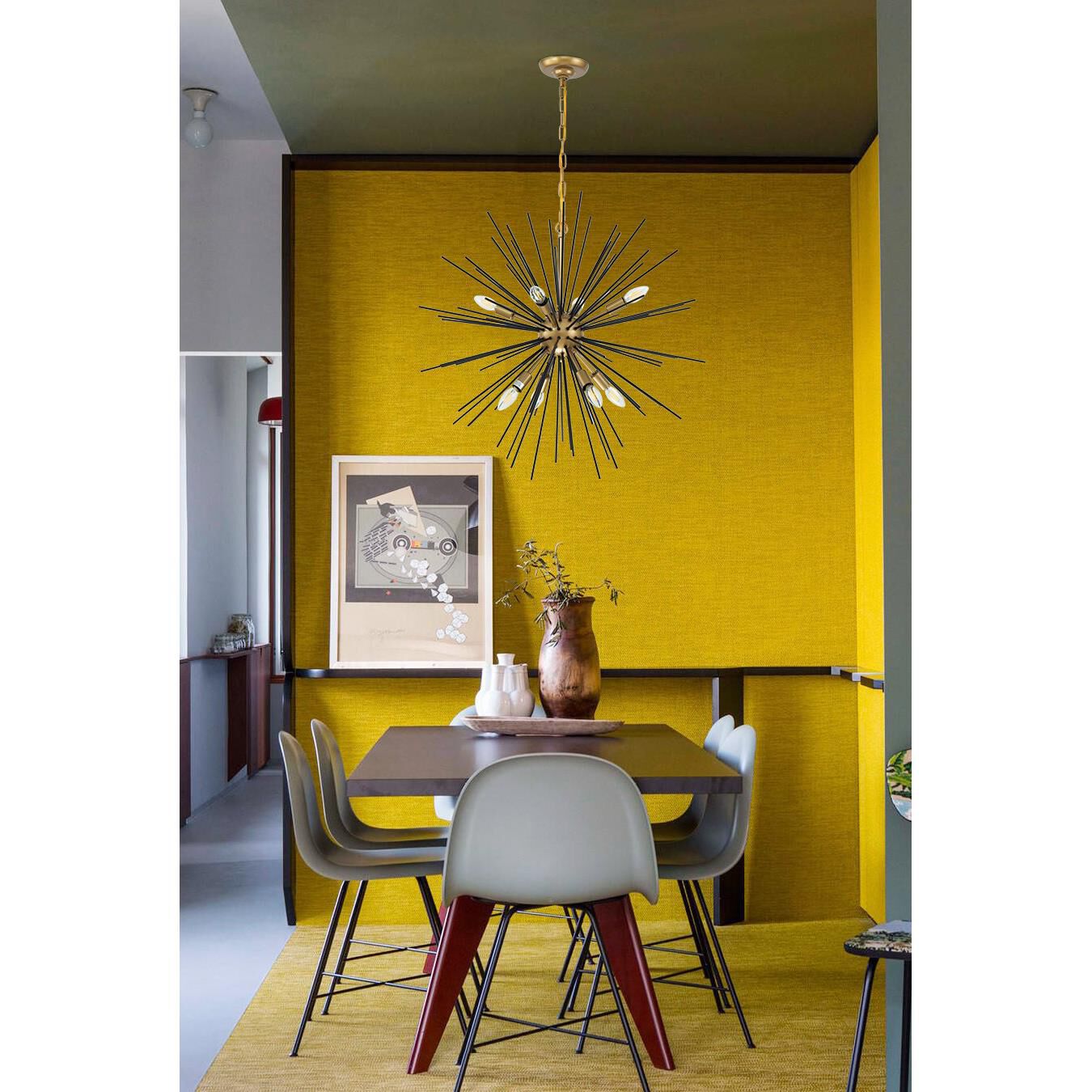 Timber 30 Inch Large Pendant by Elegant Lighting