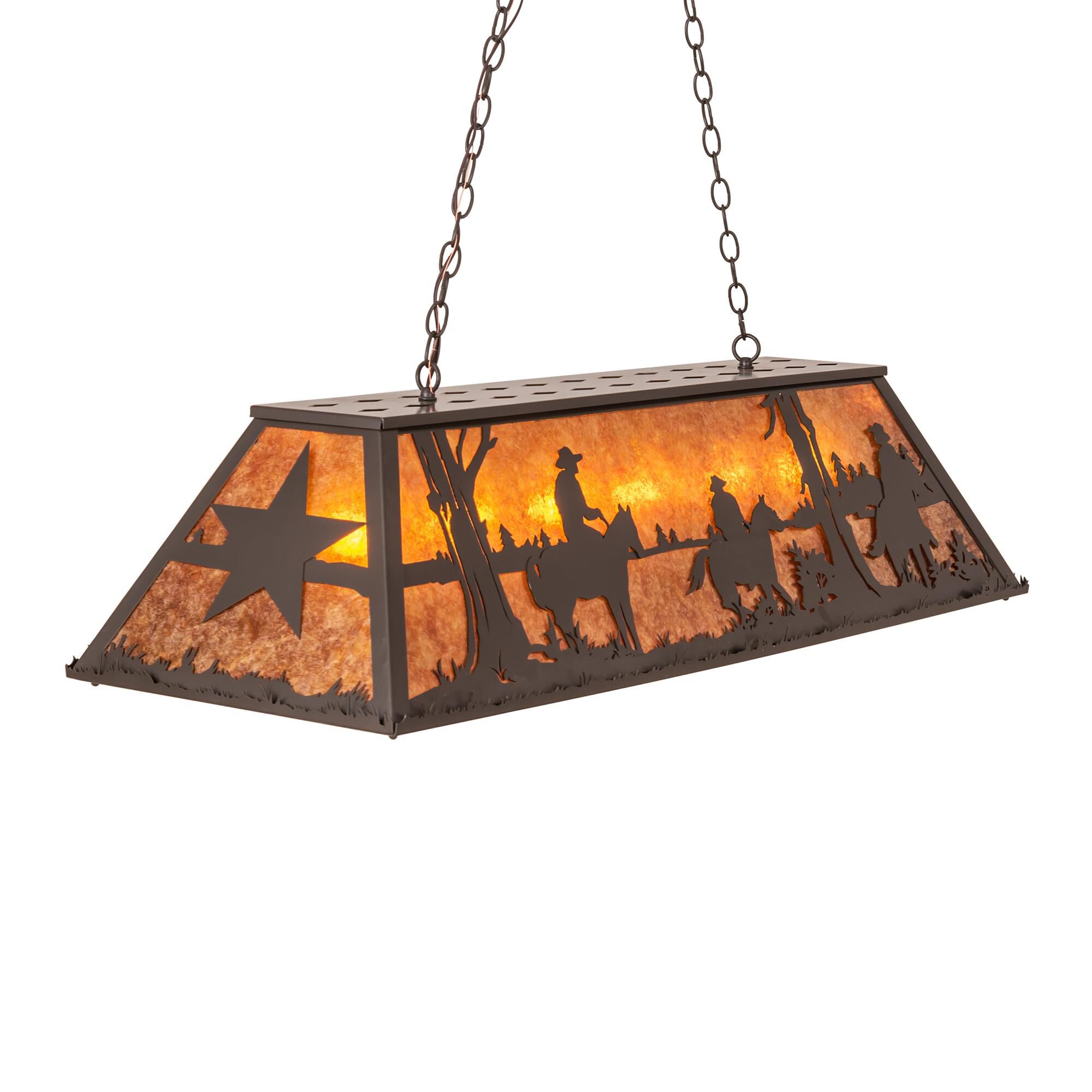 Ranch And Star 48 Inch Billiard Light by Meyda Lighting