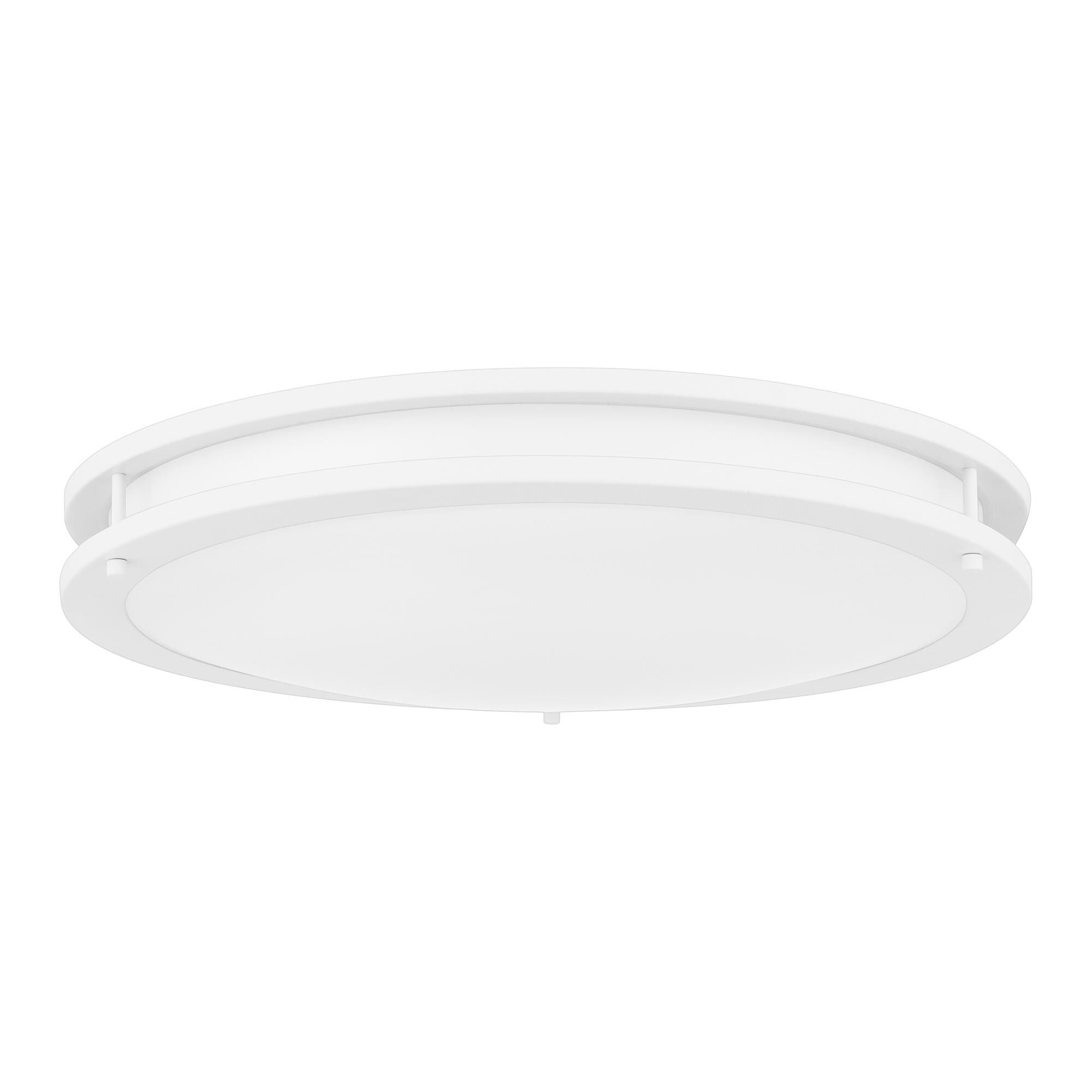 Euclid 24 Inch 1 Light LED Semi Flush Mount by Quoizel