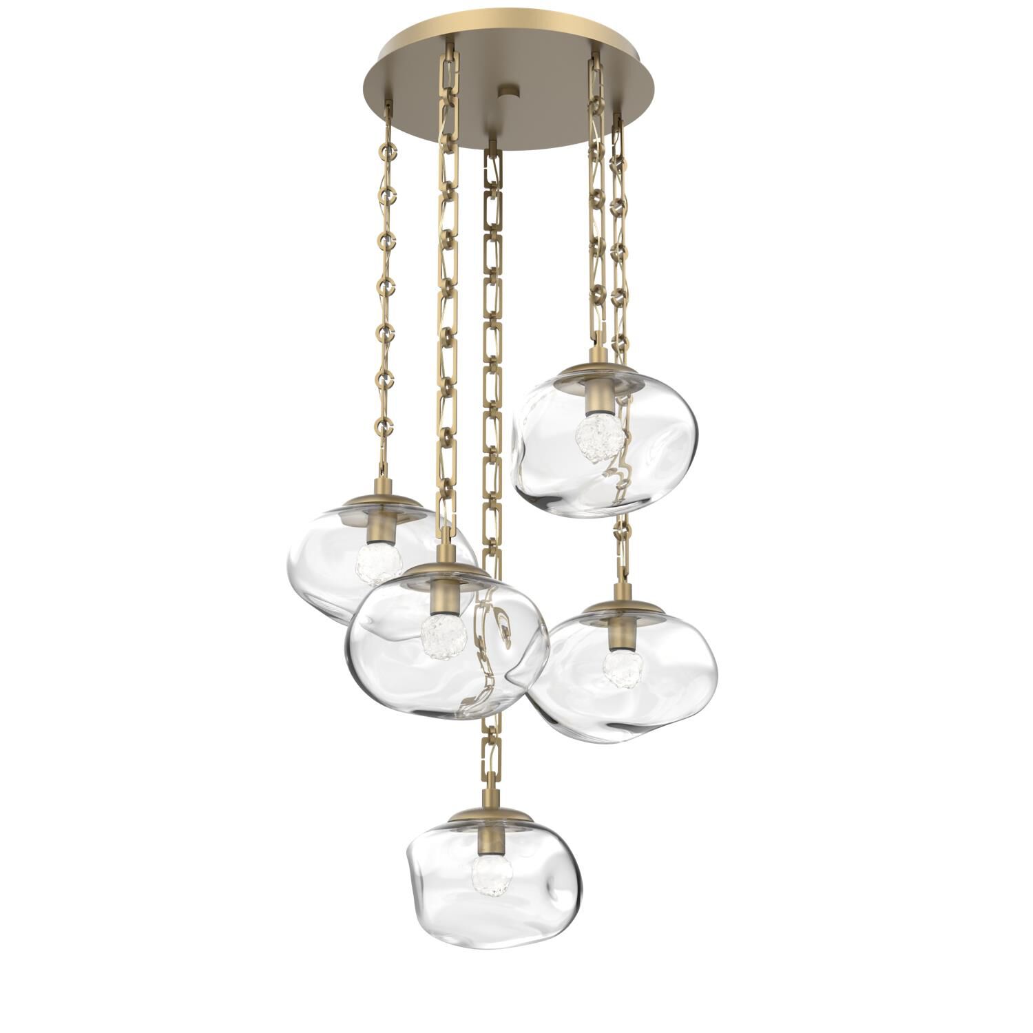 Levi Wilson Nova Led 24 Inch Multi Light Pendant by Hammerton Studio