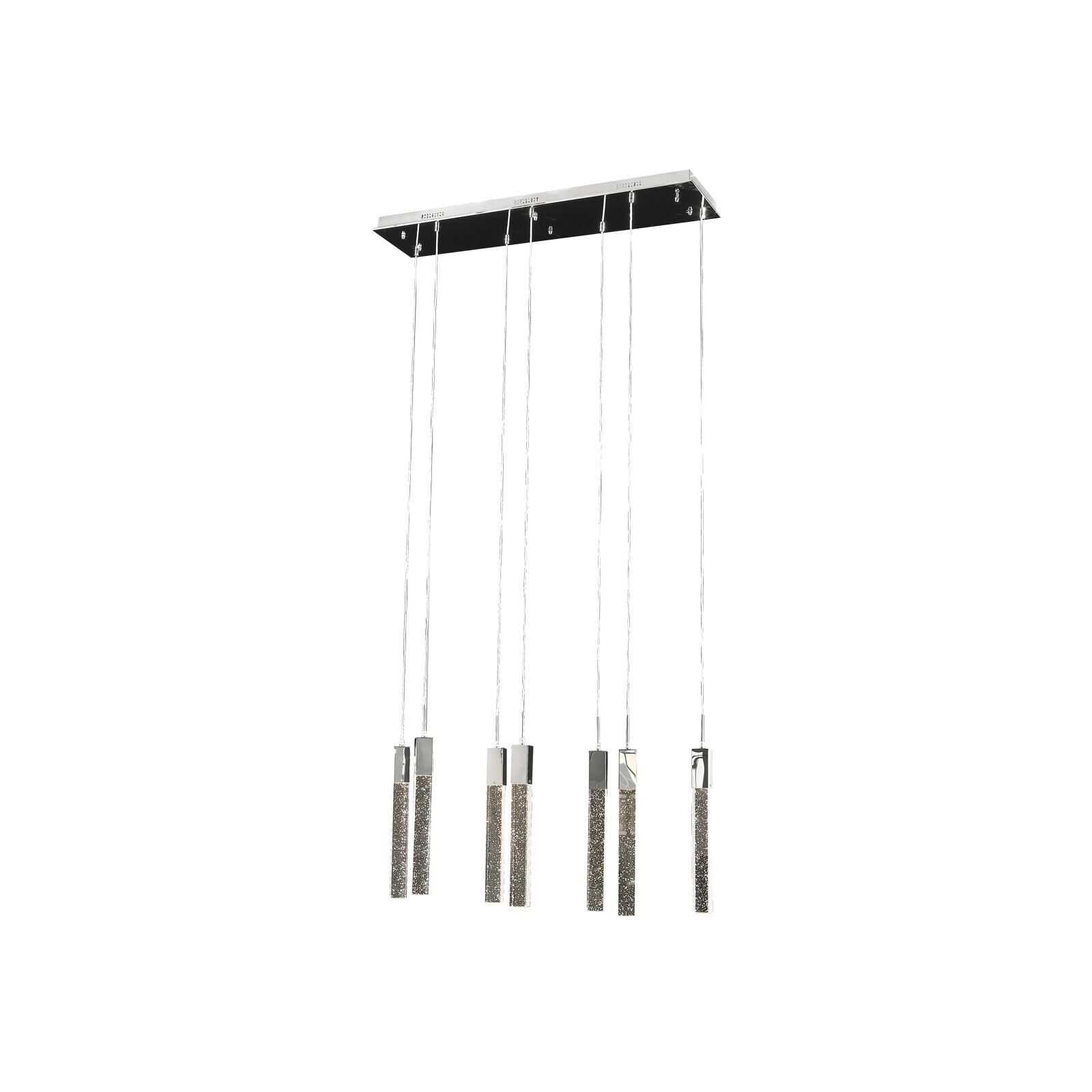 Glacier Avenue 47 Inch 7 Light LED Linear Suspension Light by Avenue Lighting