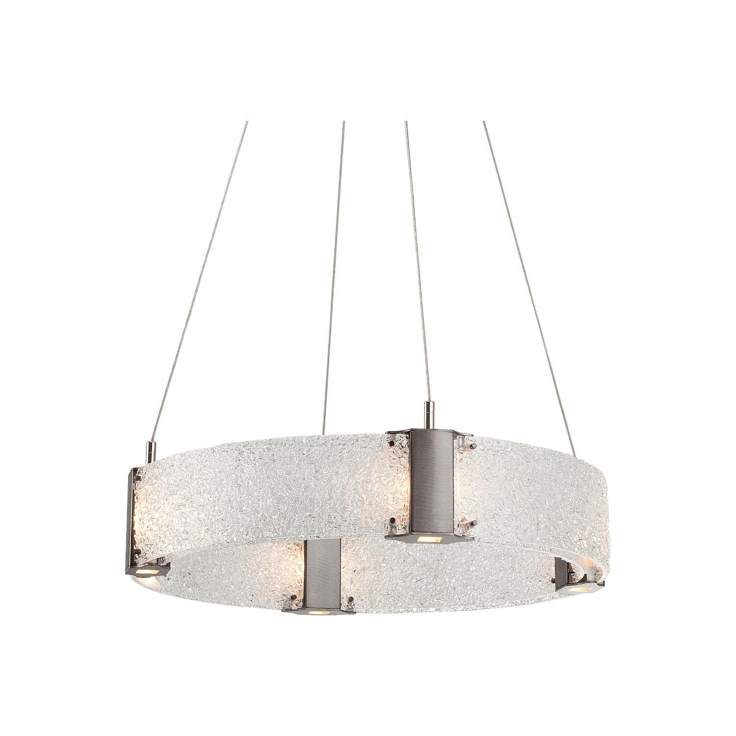 Parallel 23 Inch 12 Light LED Chandelier by Hammerton Studio