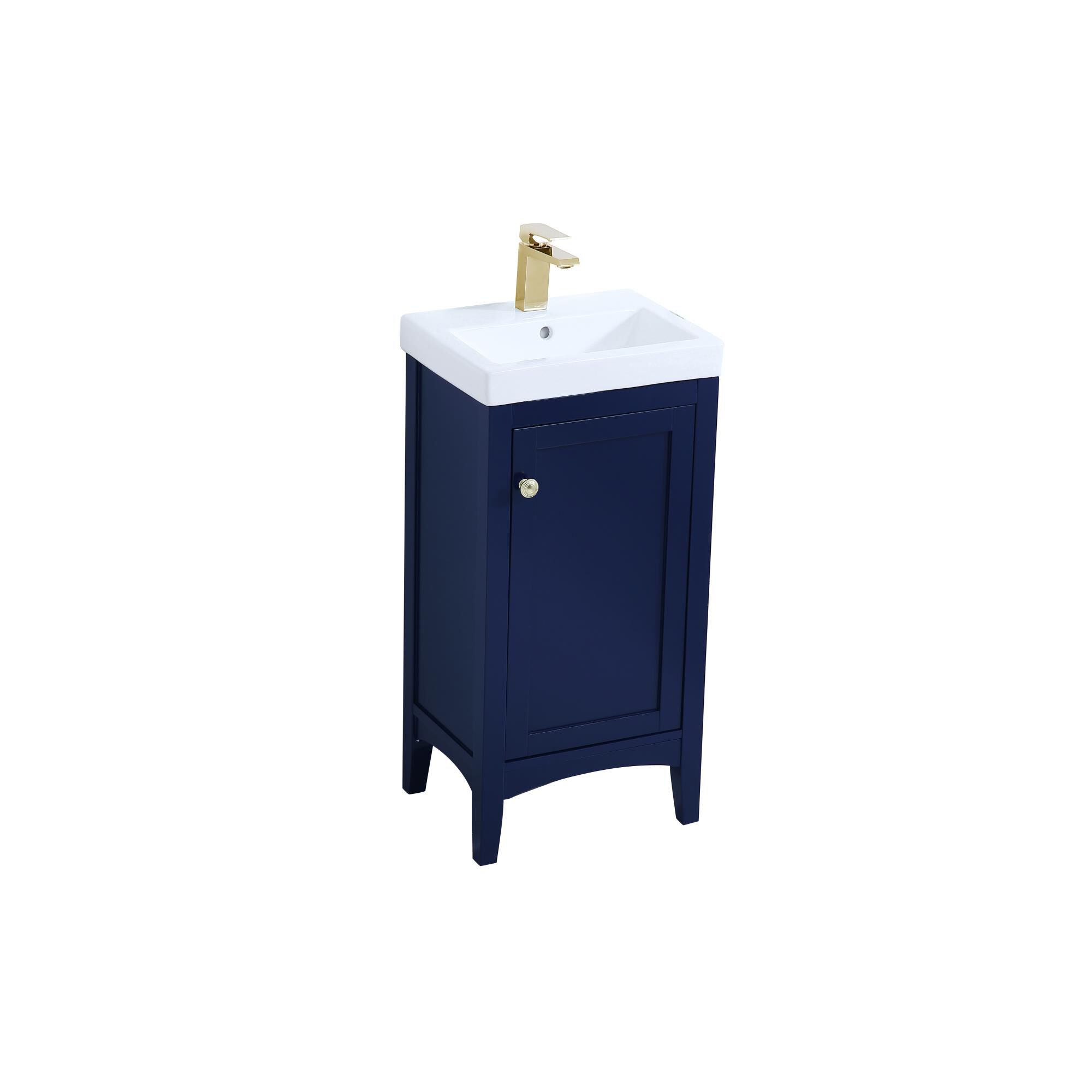 Shown in Blue And Gold With White finish