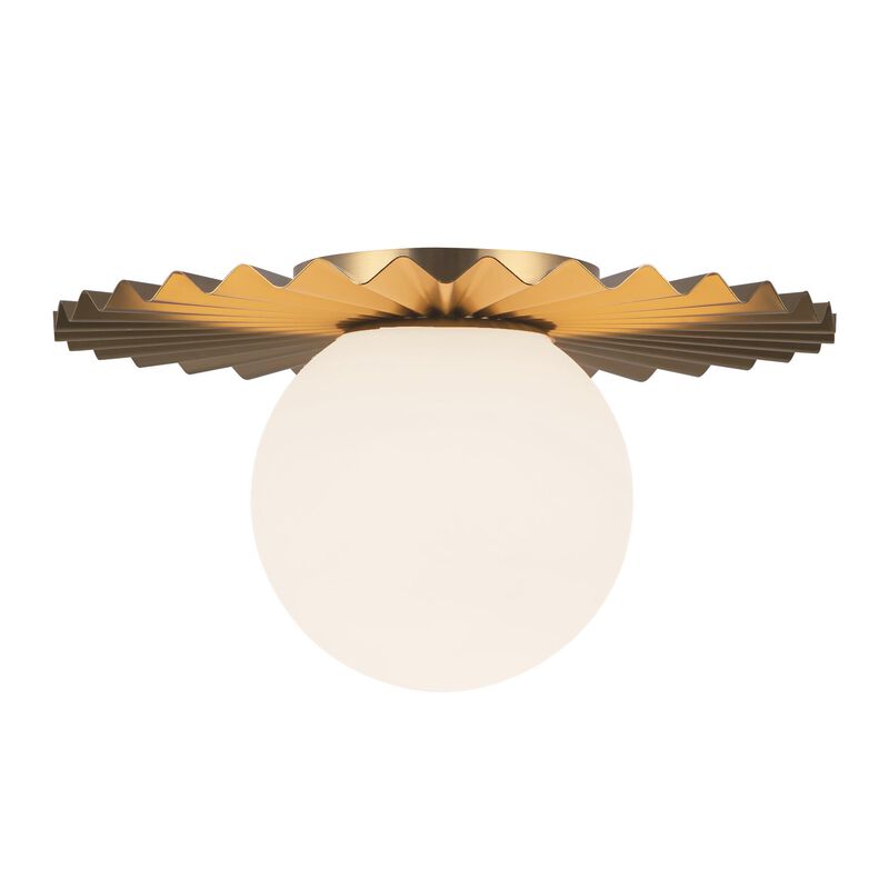 Plume 12 Inch Flush Mount by Alora Mood