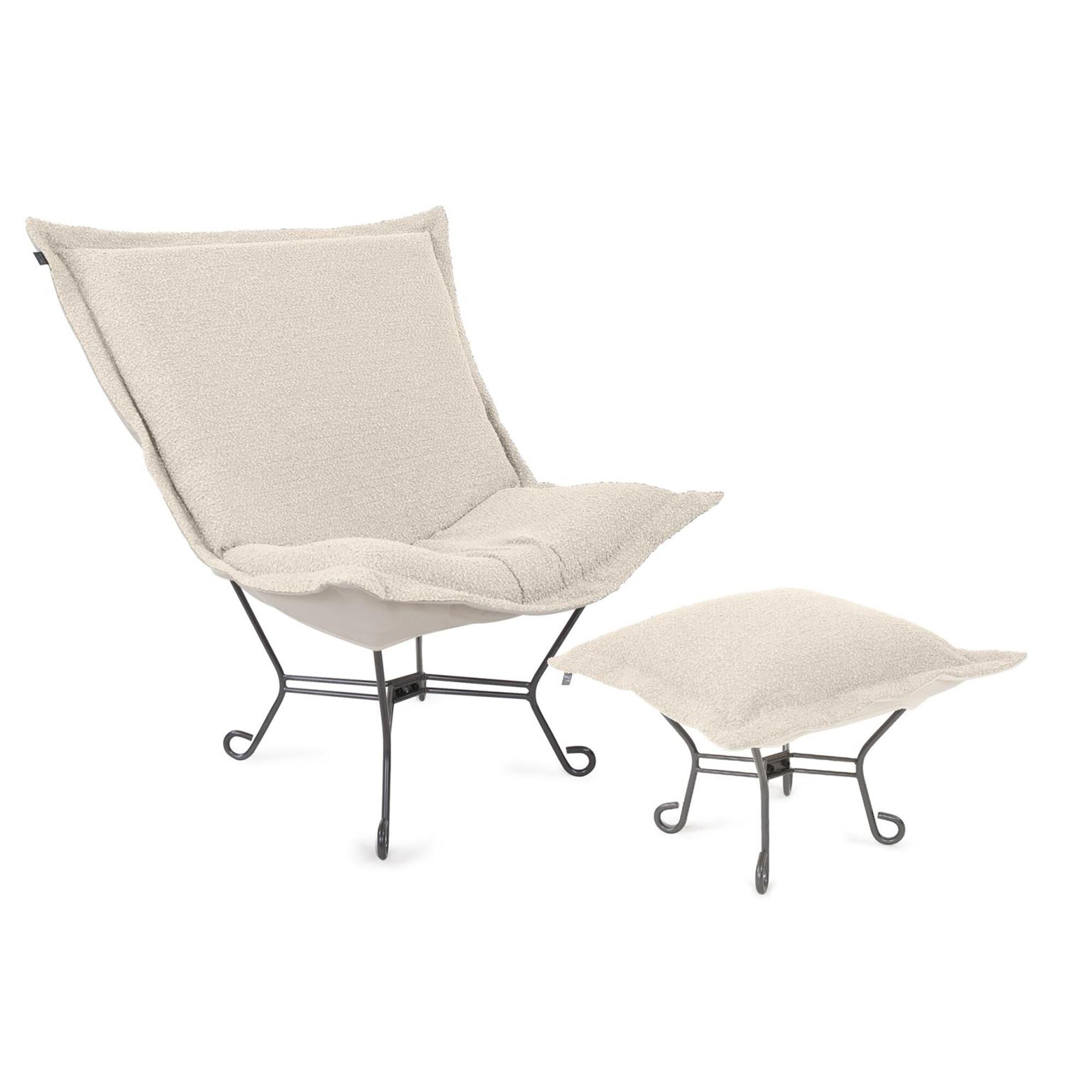 The Barbet Puff Accent Chair,