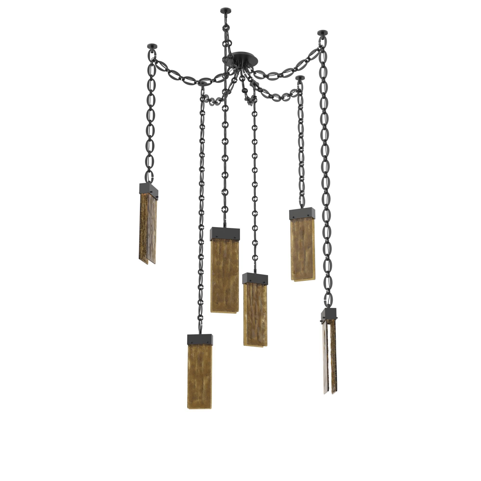 Levi Wilson Parallel 13 Inch Multi Pendant Light by Hammerton Studio