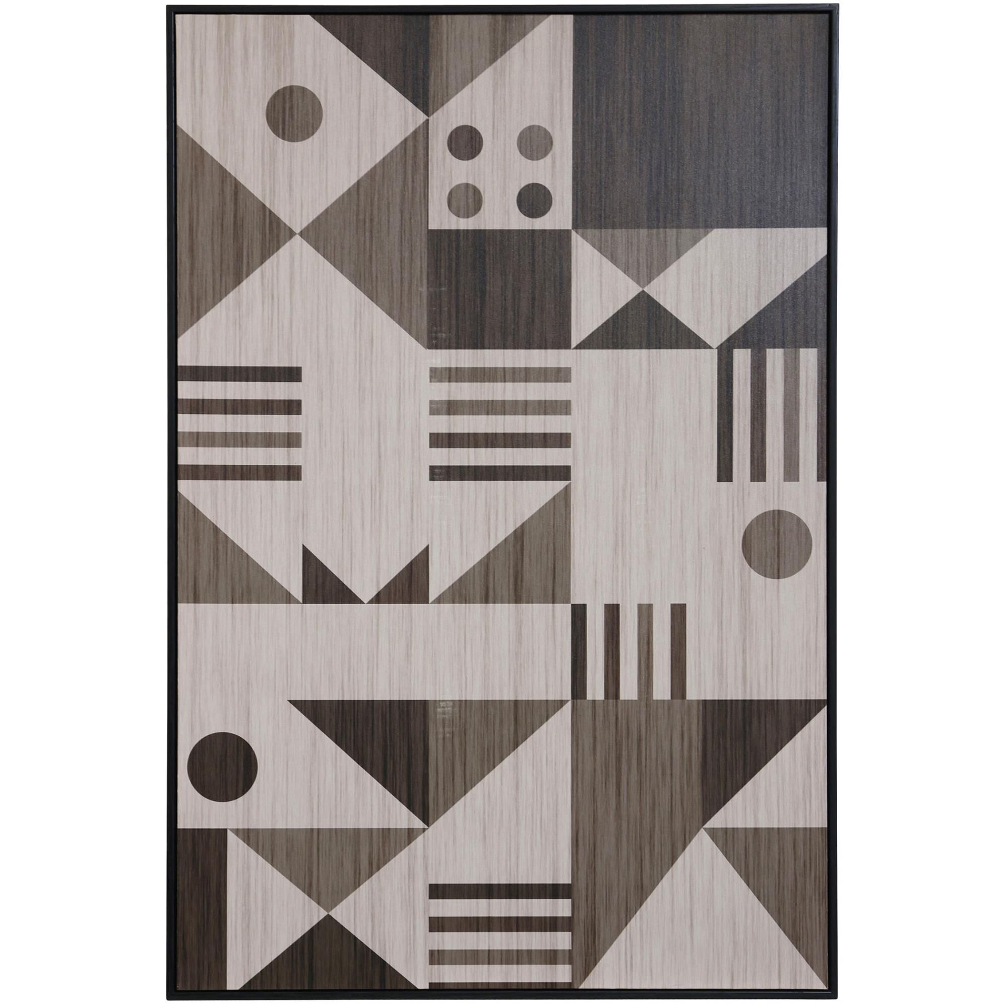 Geometic Game 32 Inch Print by Stylecraft