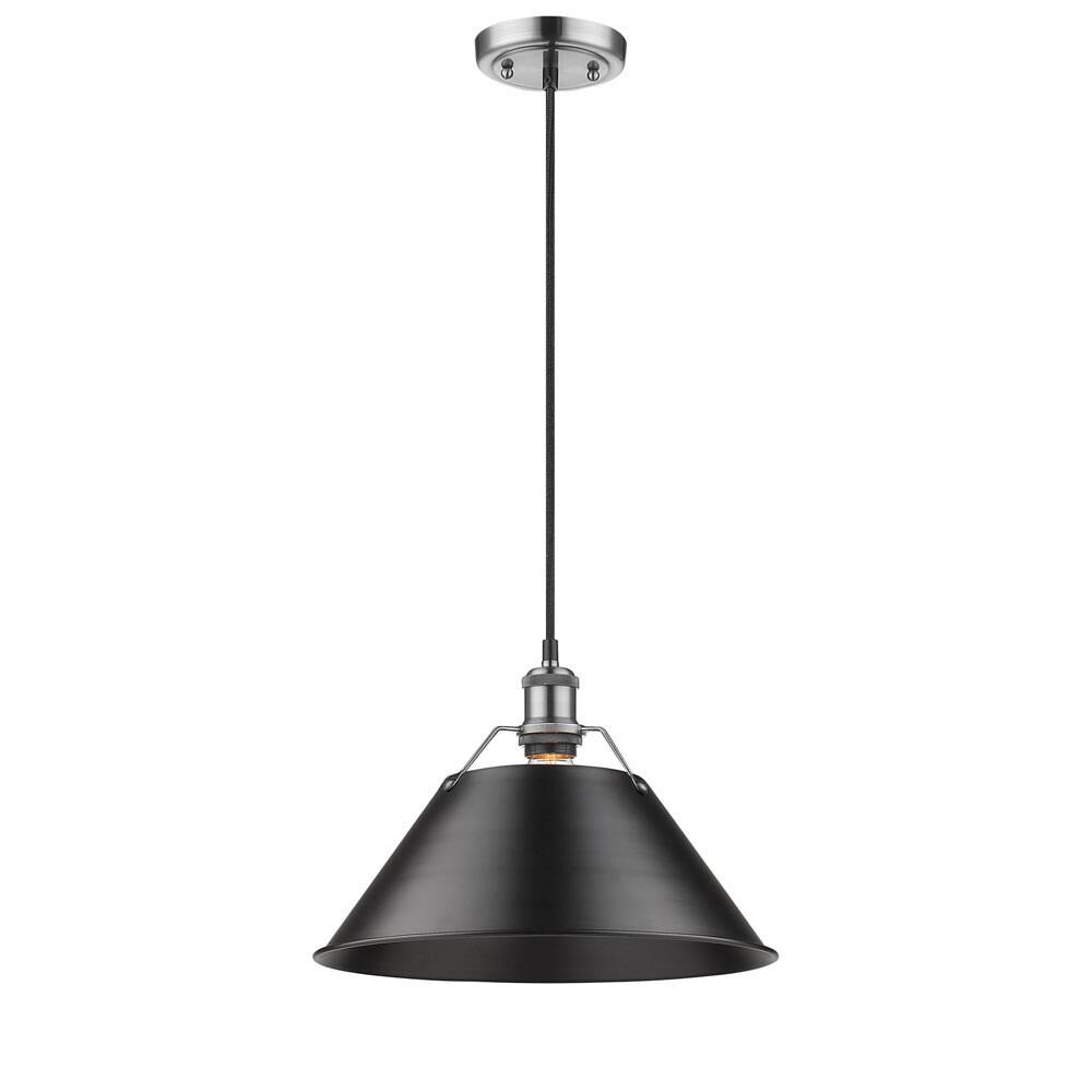 Orwell 14 Inch Large Pendant by Golden Lighting
