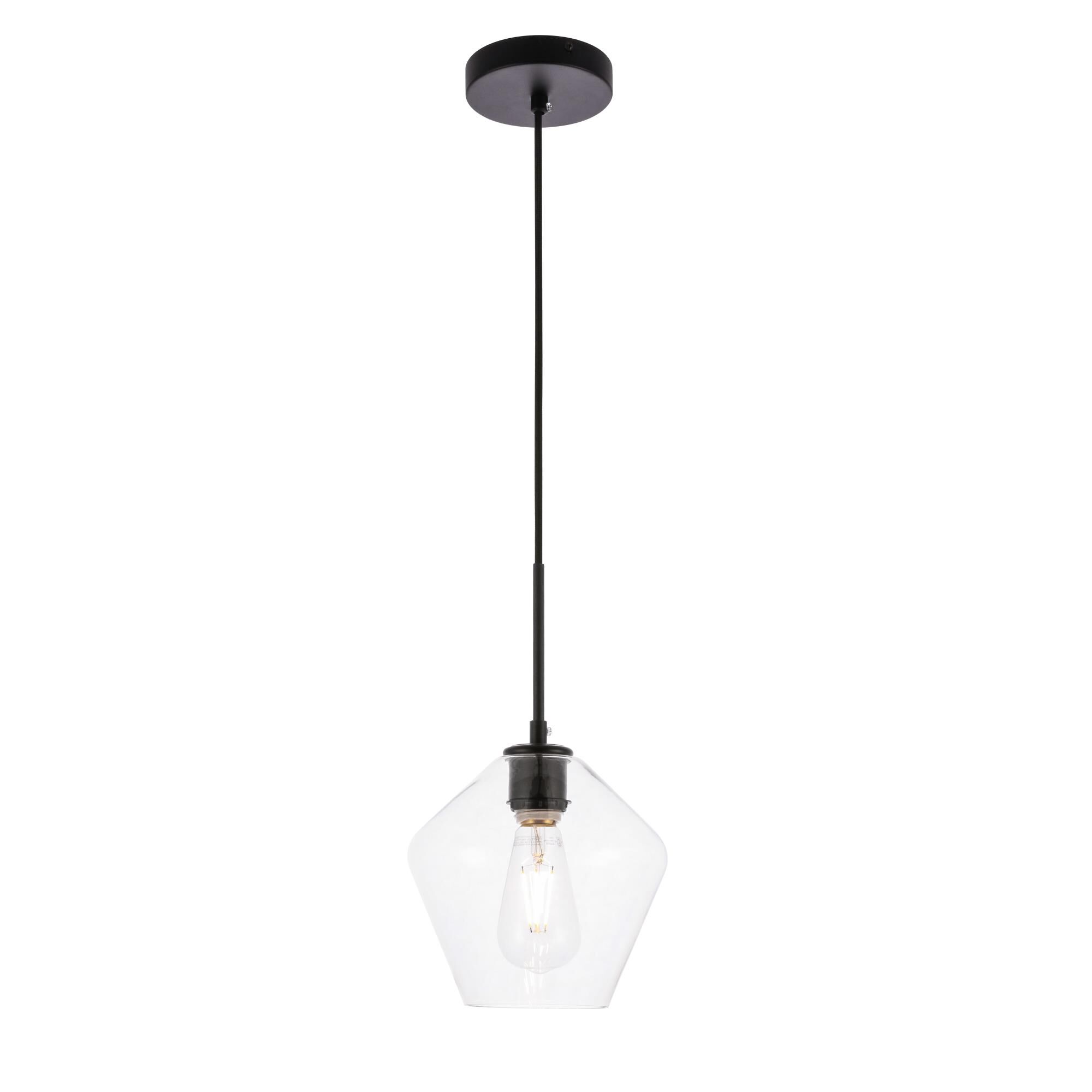 Gene 8 Inch Mini Pendant by Elegant Lighting