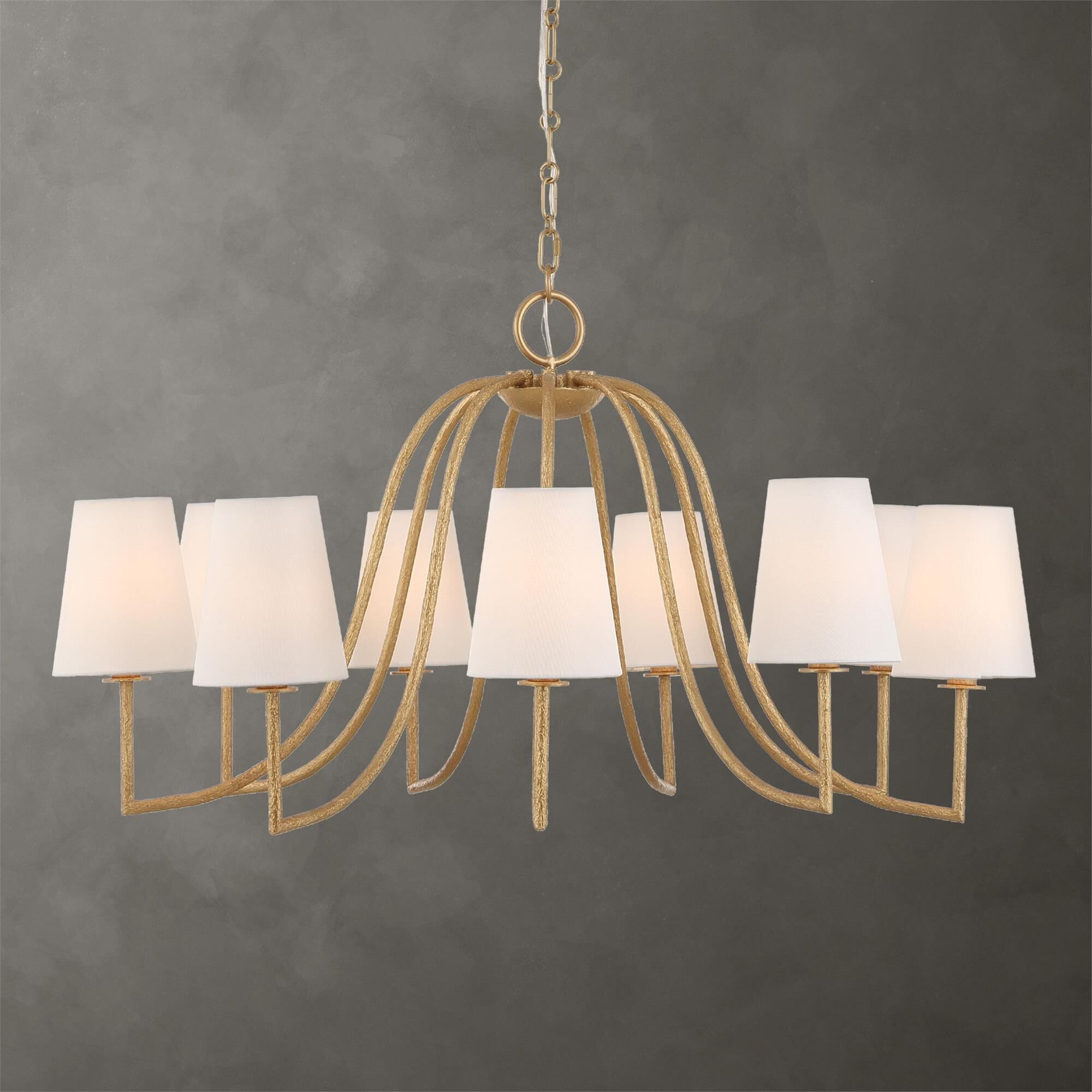 Shown in Gold and White finish