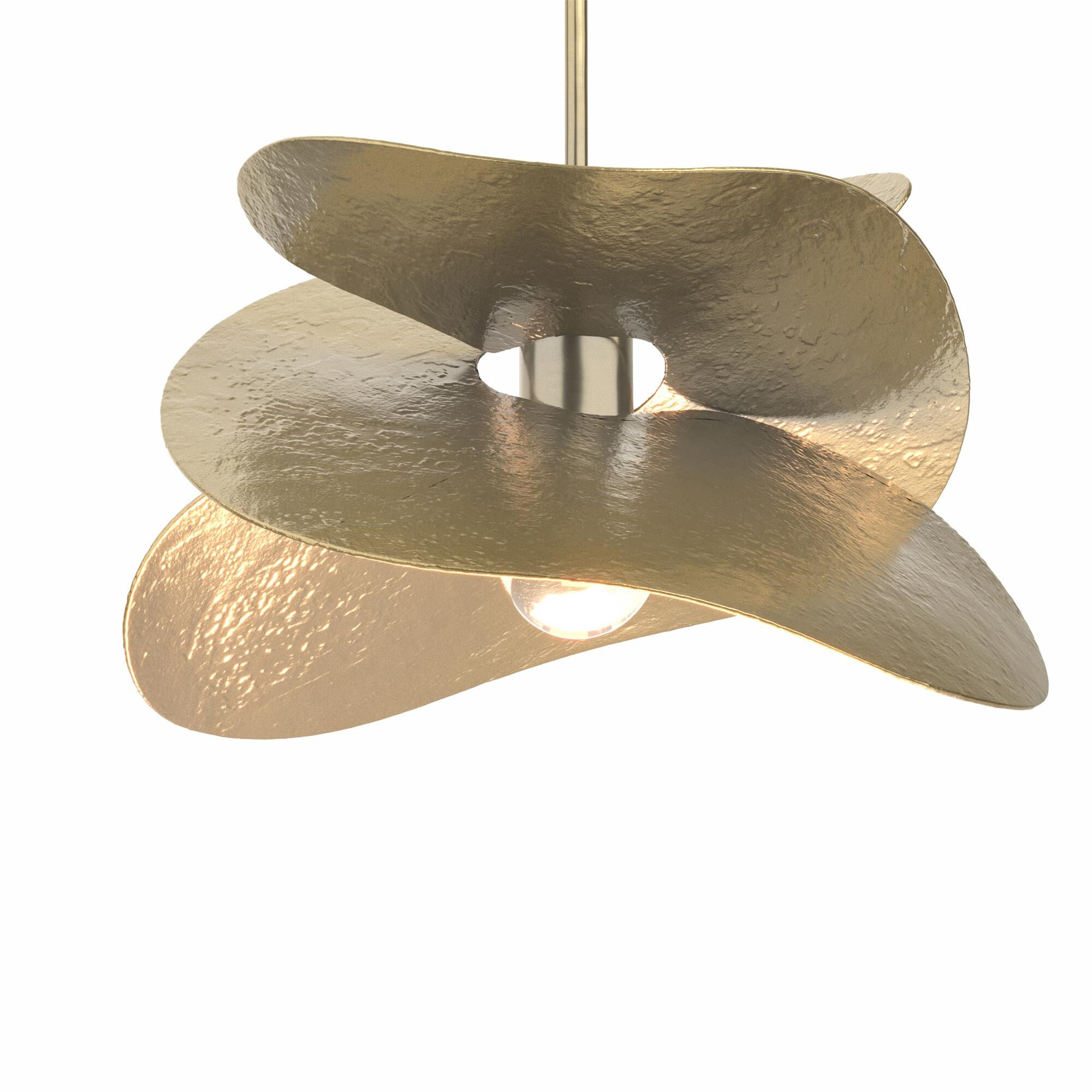 Shown in Modern Brass finish