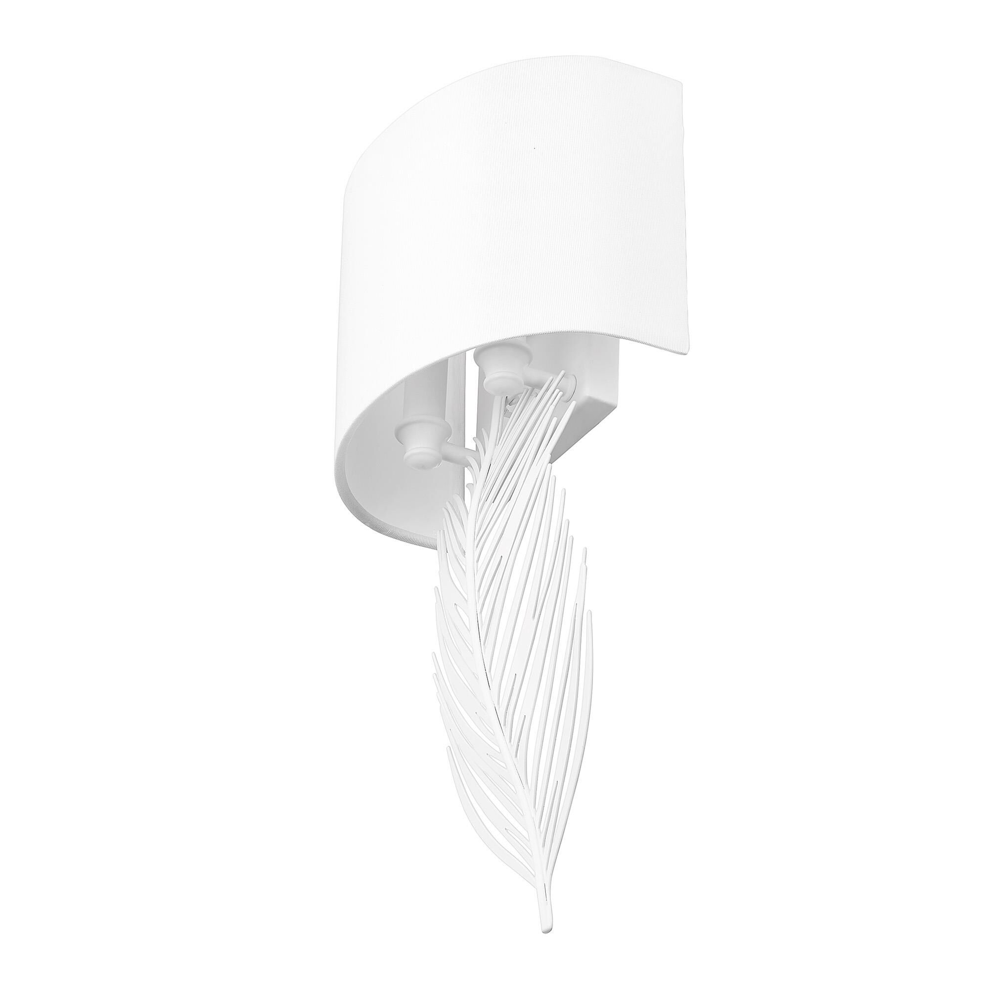 Shown in Matte White finish and Modern White shade