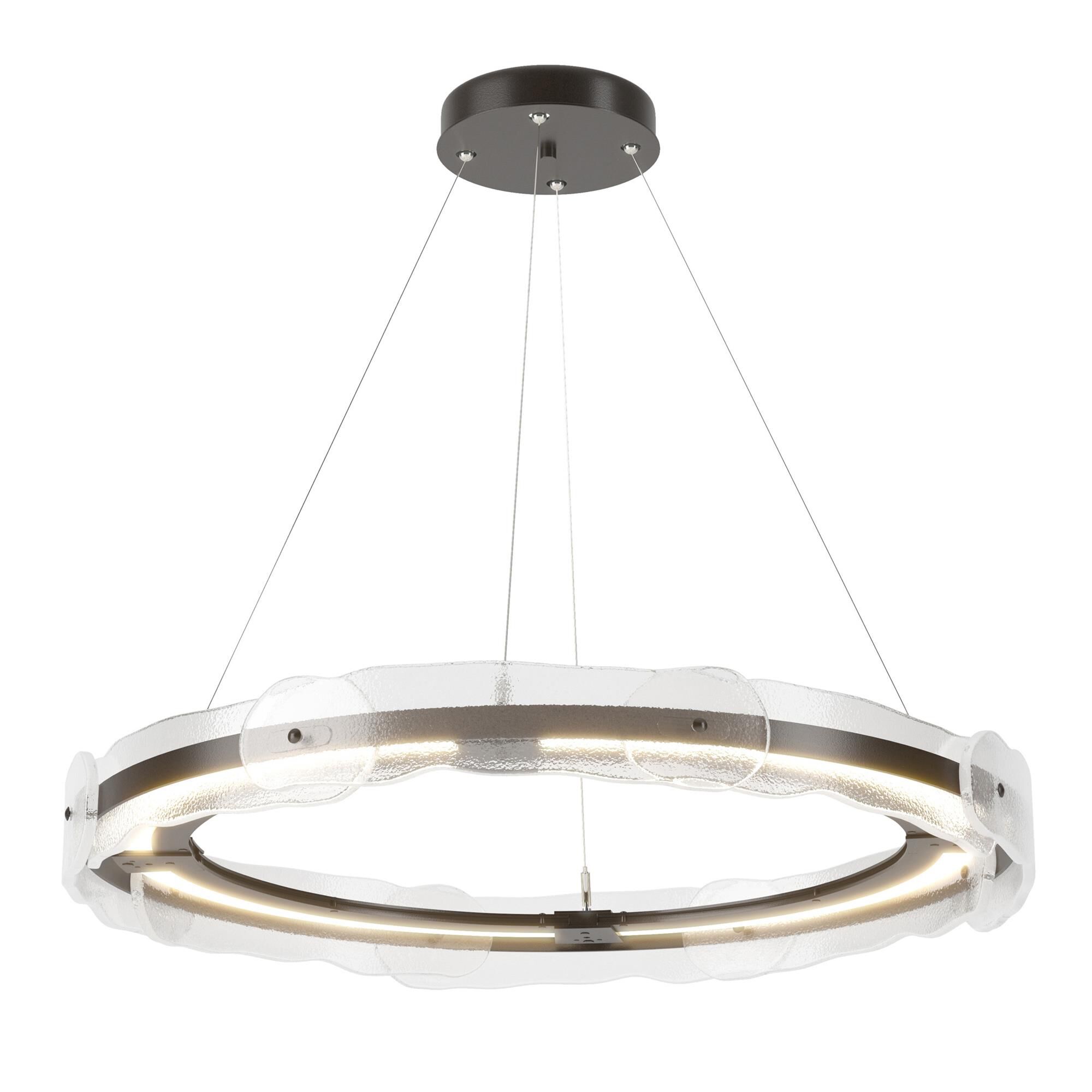 Shown in Oil Rubbed Bronze finish and Clear (Zm) glass