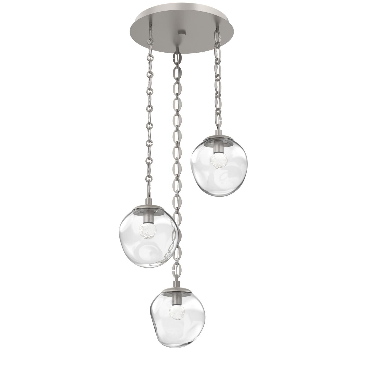 Levi Wilson Aster Led 22 Inch Multi Light Pendant by Hammerton Studio