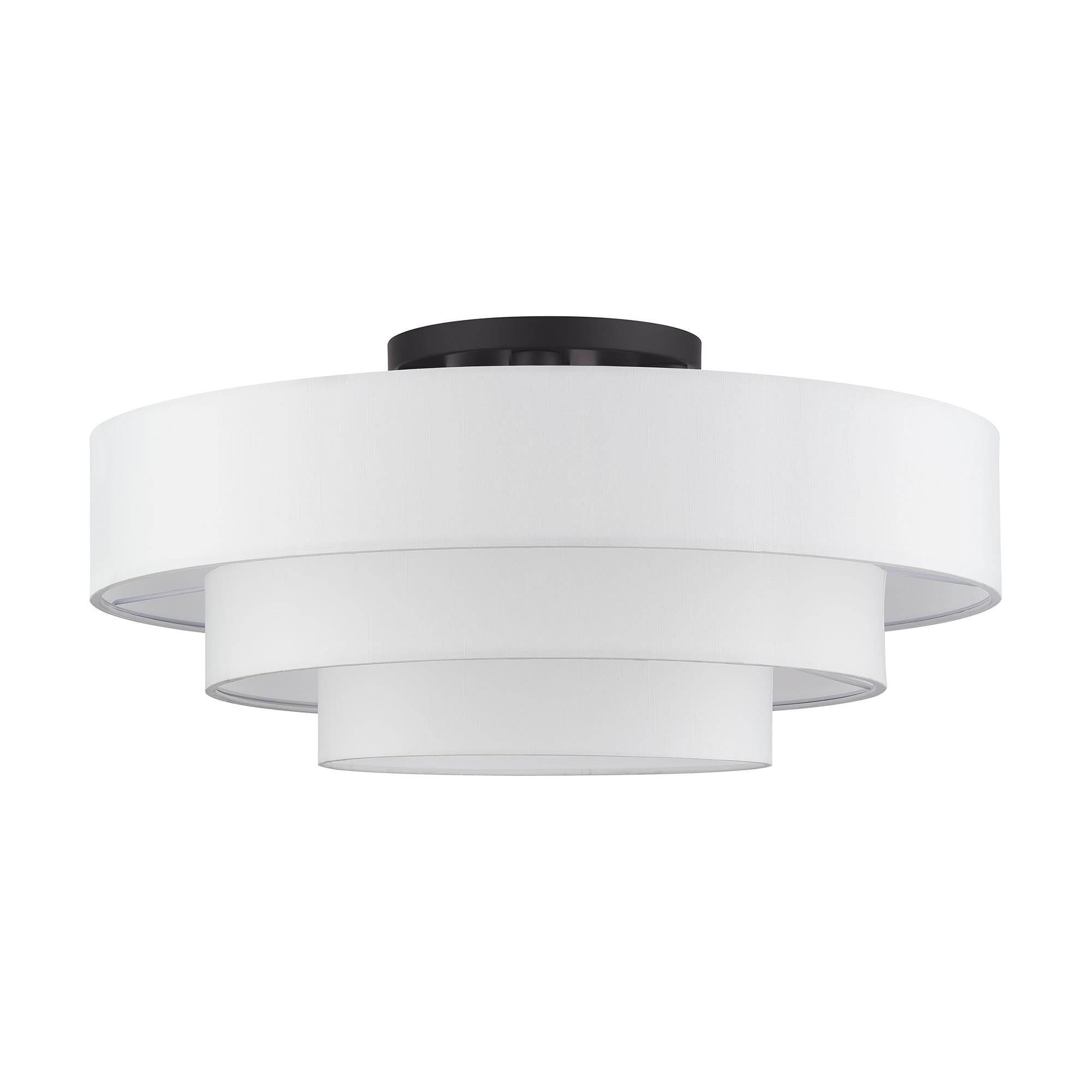 Manorwood 28 Inch Semi Flush Mount by Livex Lighting