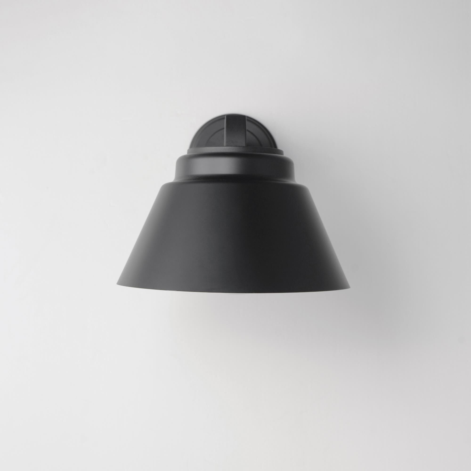 Shown in Black finish and Satin White glass and Polycarbonate, Glass shade