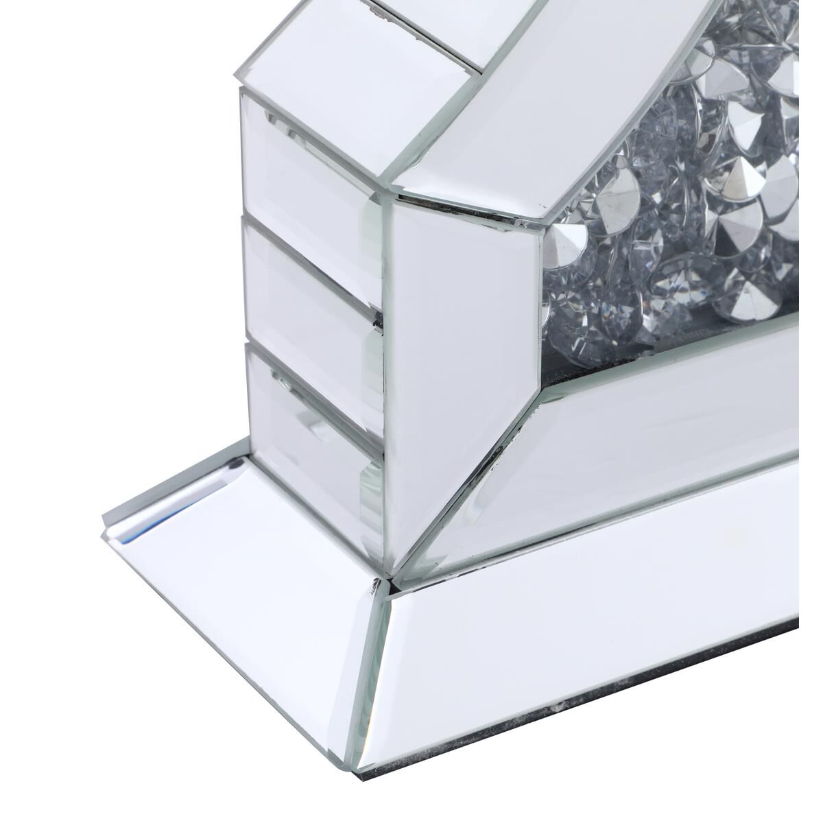 Sparkle Table Clock by Elegant Decor