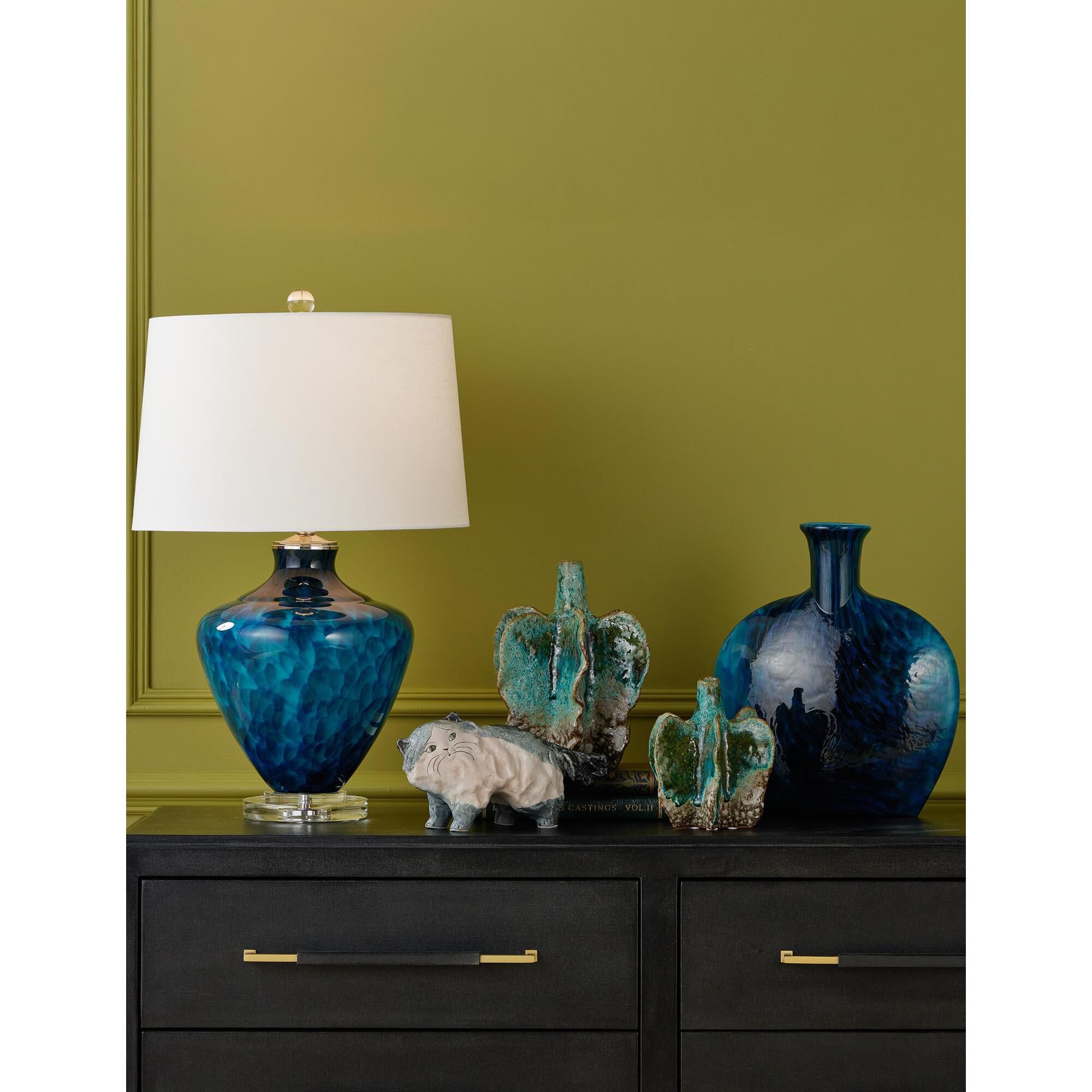 Urbano Set of 2 Vase-Urn by Currey and Company