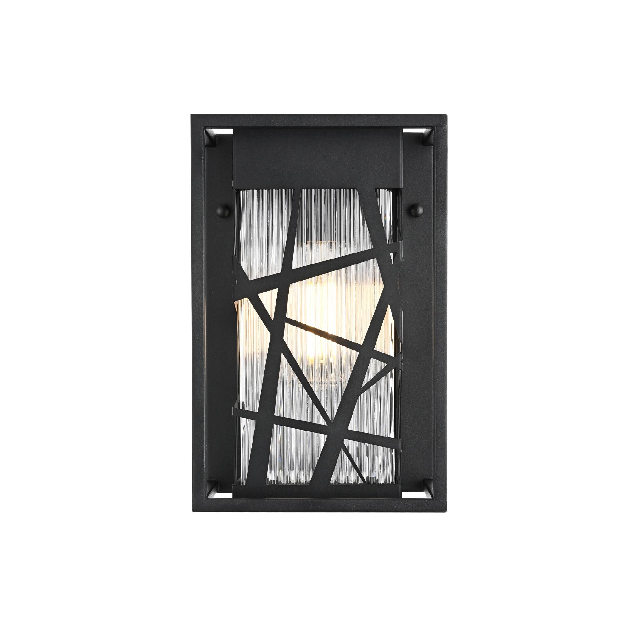 Eyre 7 Inch Outdoor Wall Light by Elegant Lighting