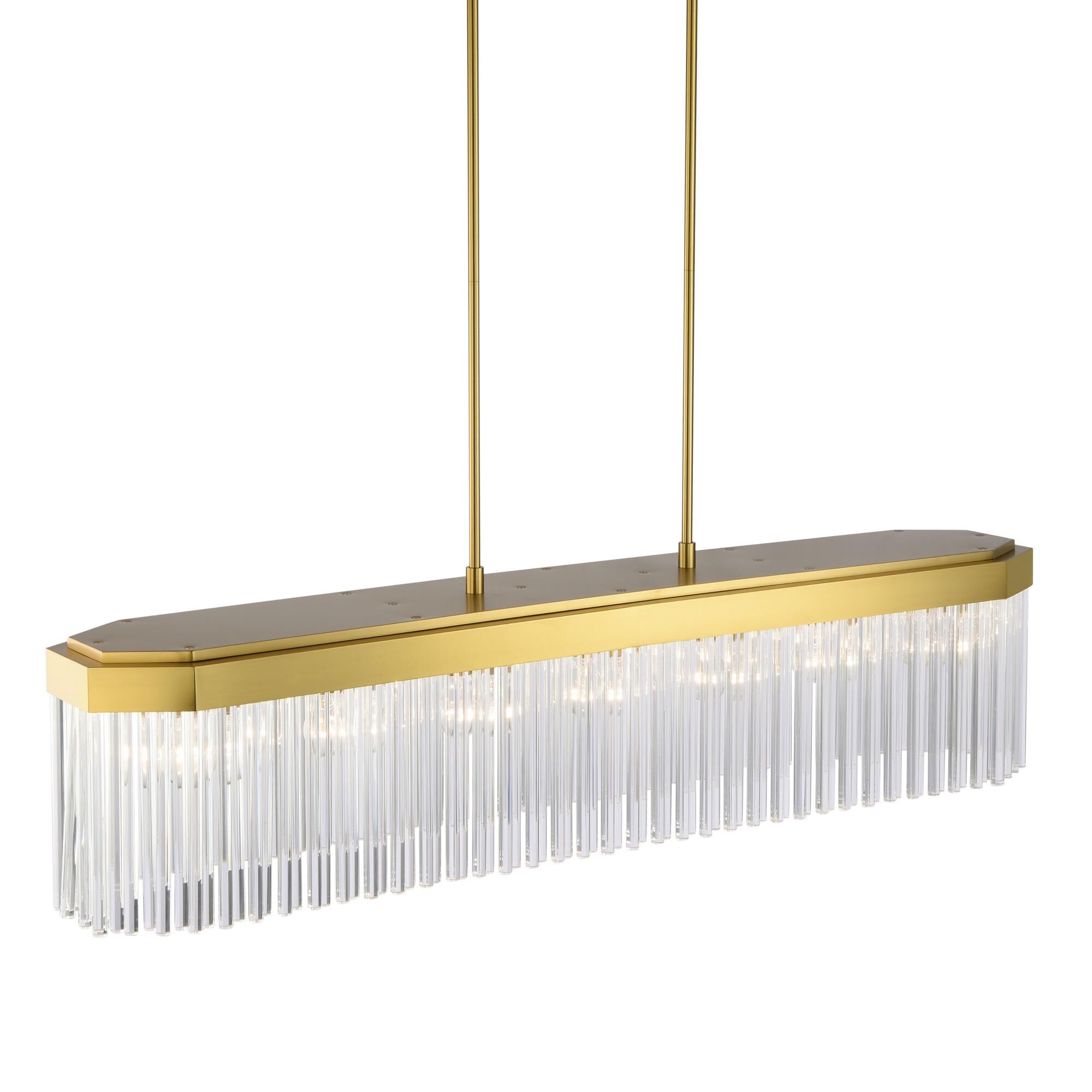Shown in Brushed Brass finish