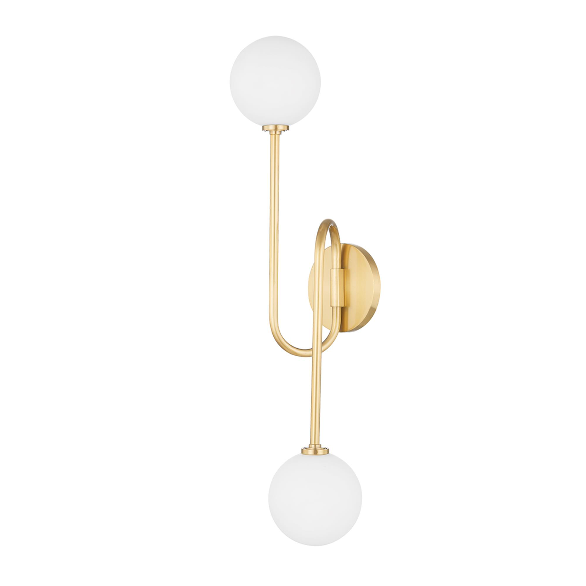 Zani Large 2 Light Wall Sconce,