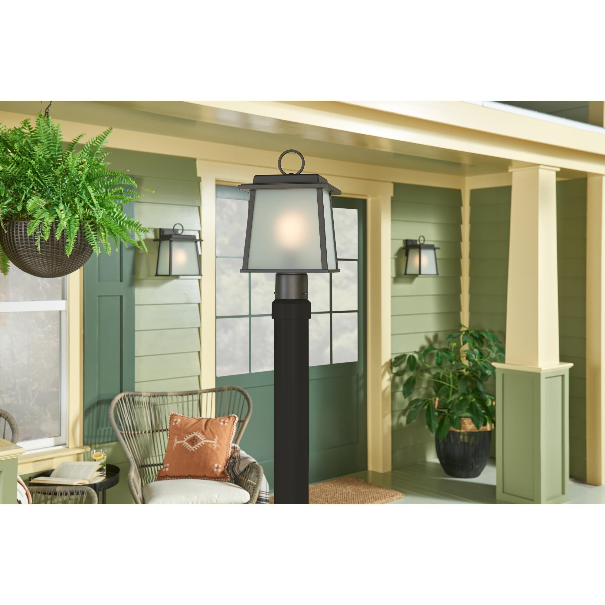 Kichler Lighting Noward 15 Inch Tall Outdoor Post Lamp