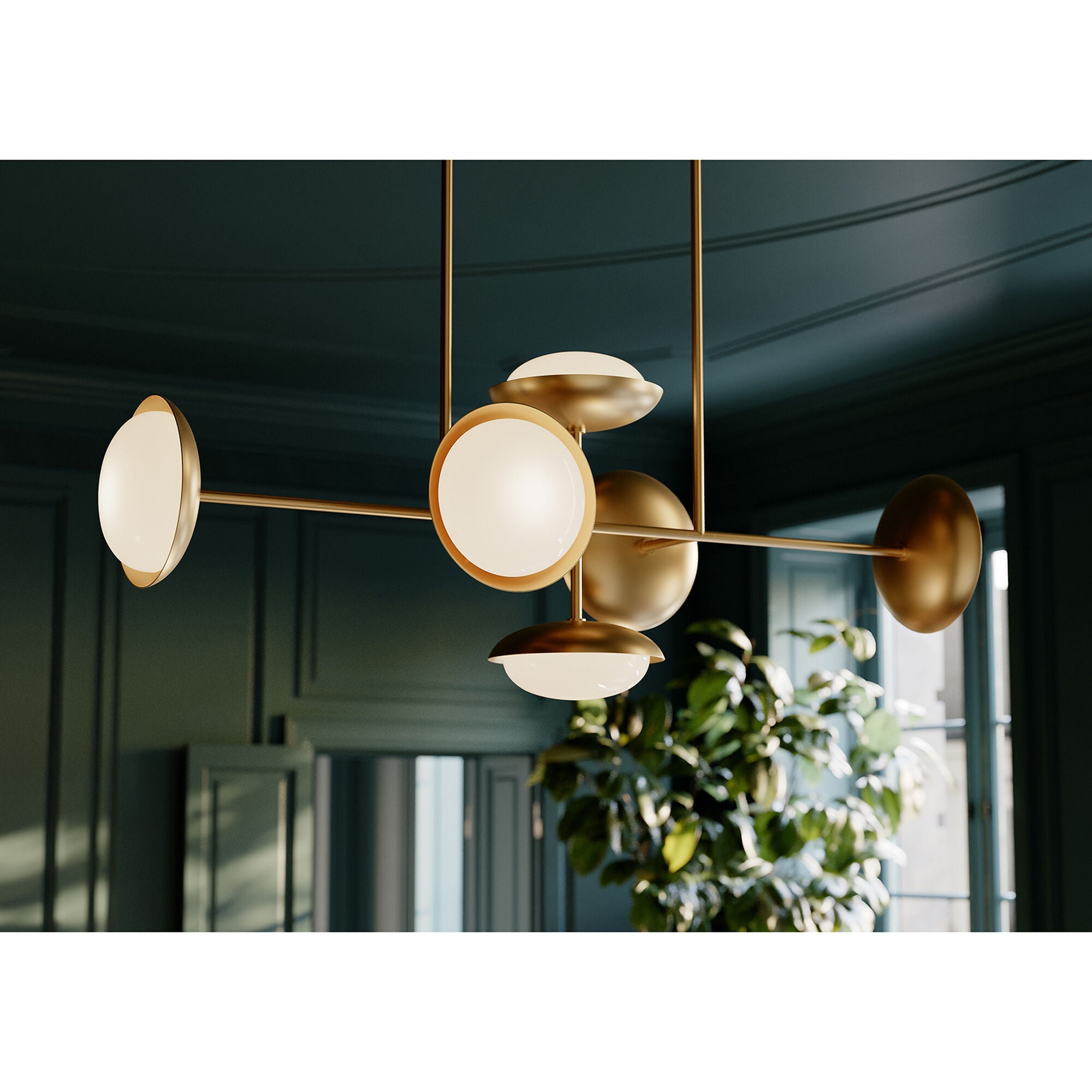 Bond Large Linear Chandelier,