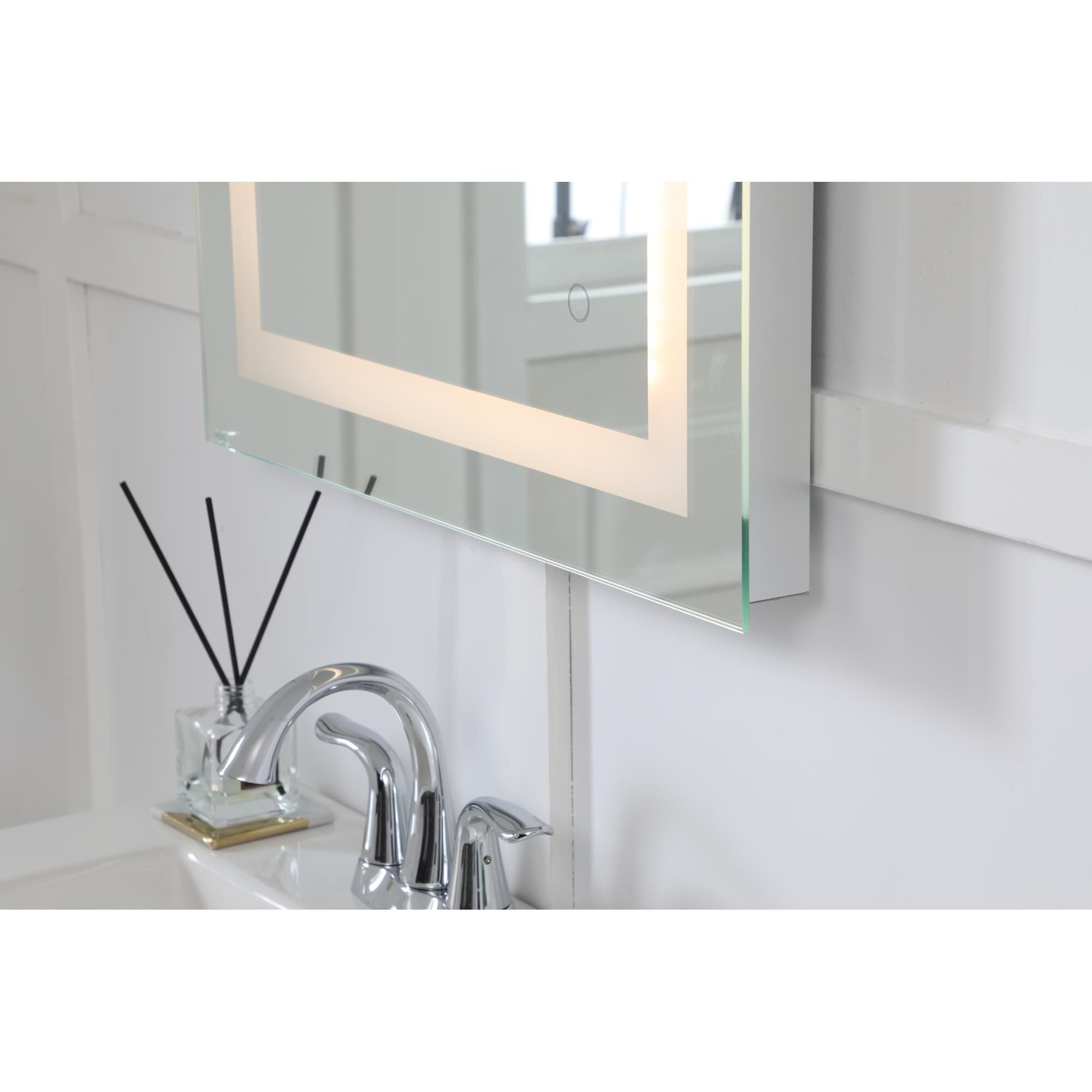 Helios LED Lighted Mirrors by Elegant Decor