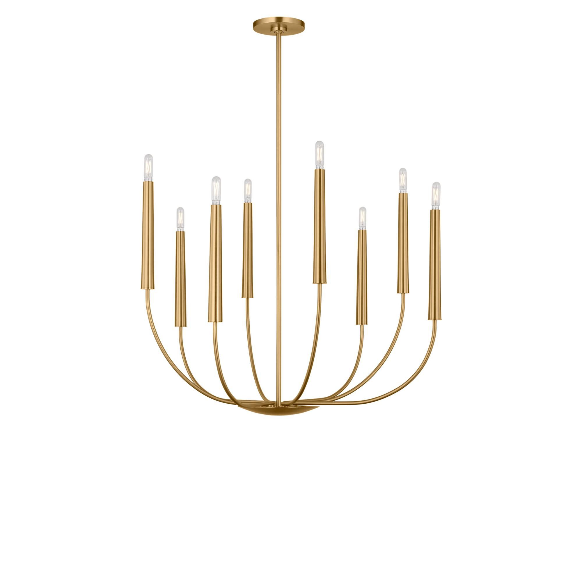 Shown in Burnished Brass finish