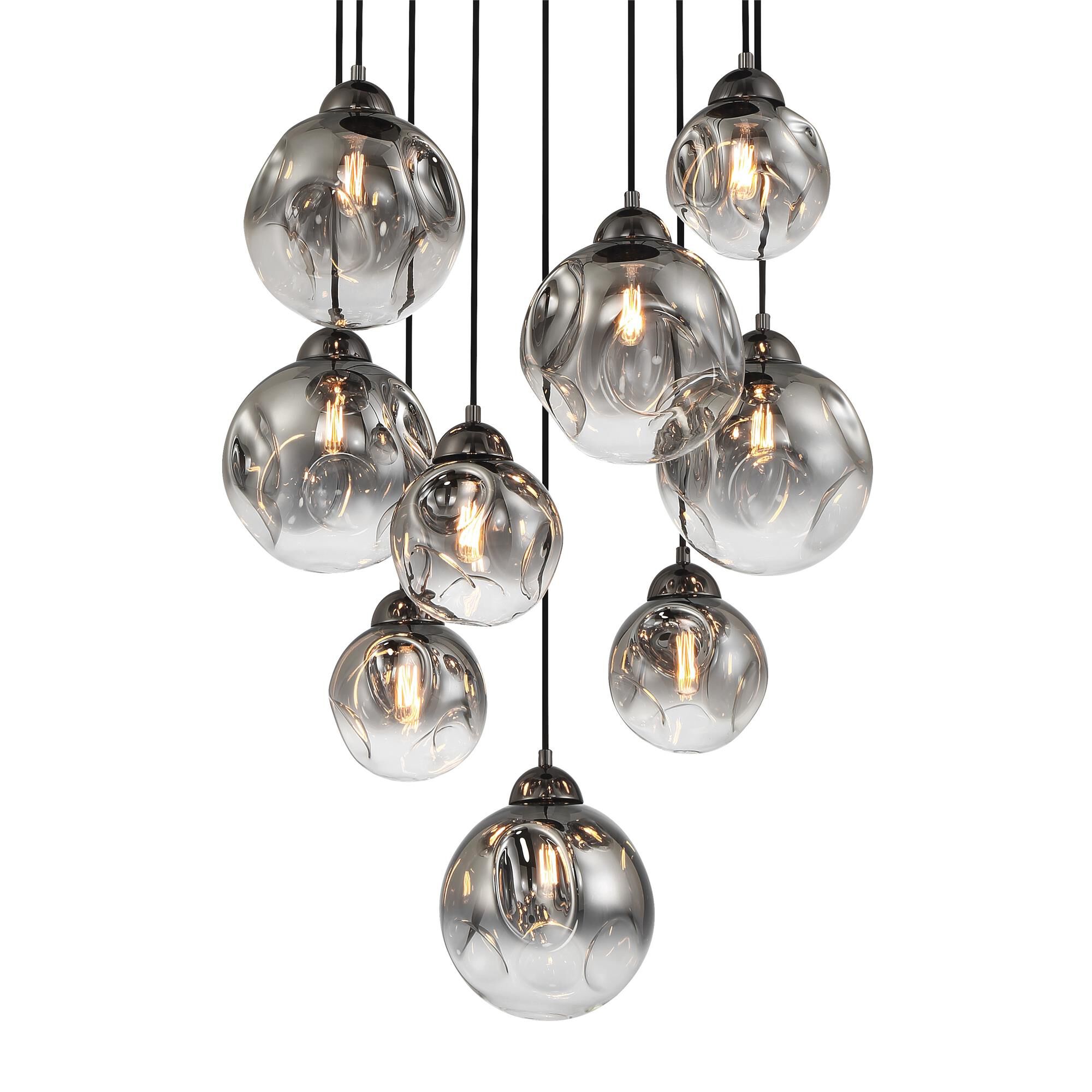 Shown in Gun Metal finish and Smoke Grey glass