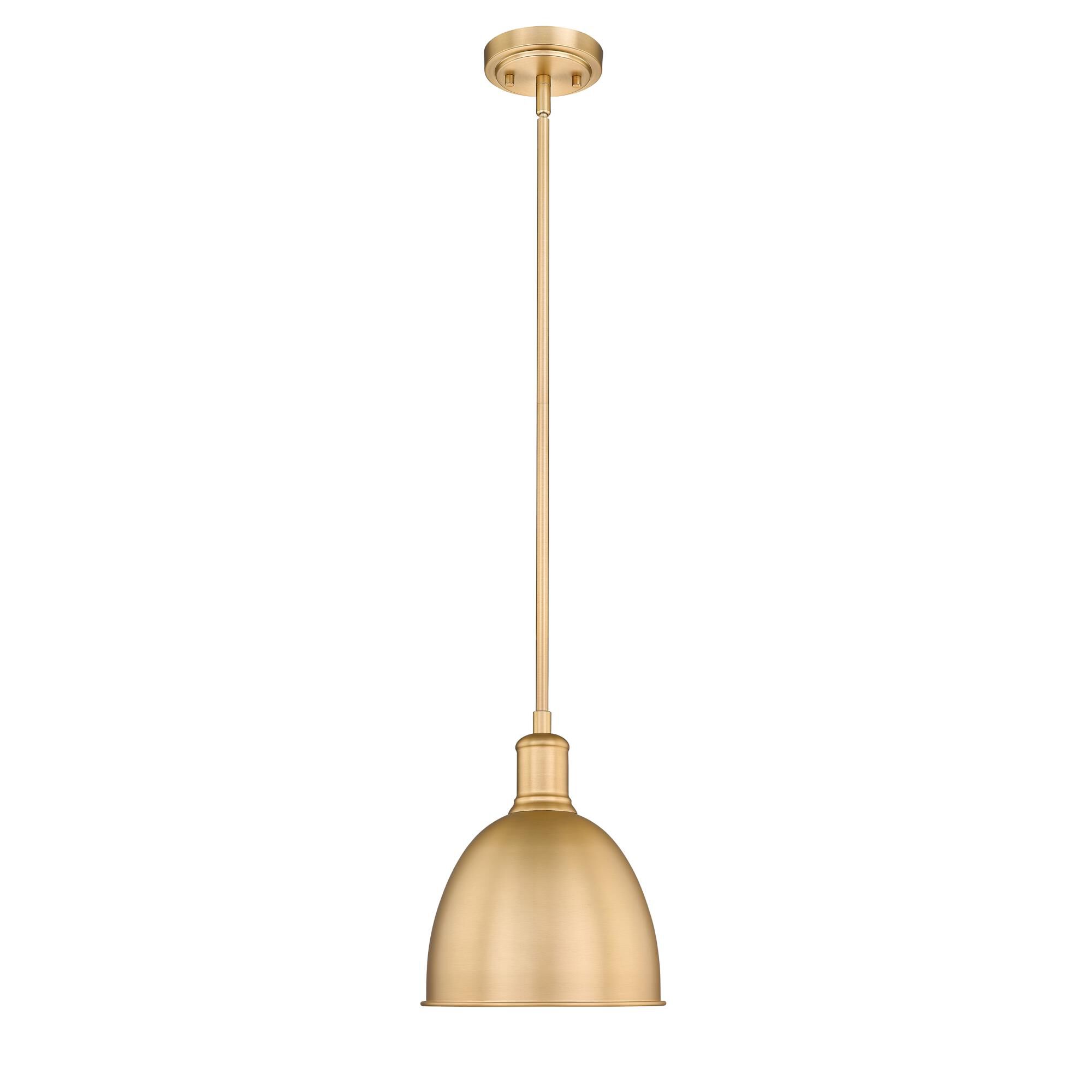 Shown in Classic Brass finish and Classic Brass shade