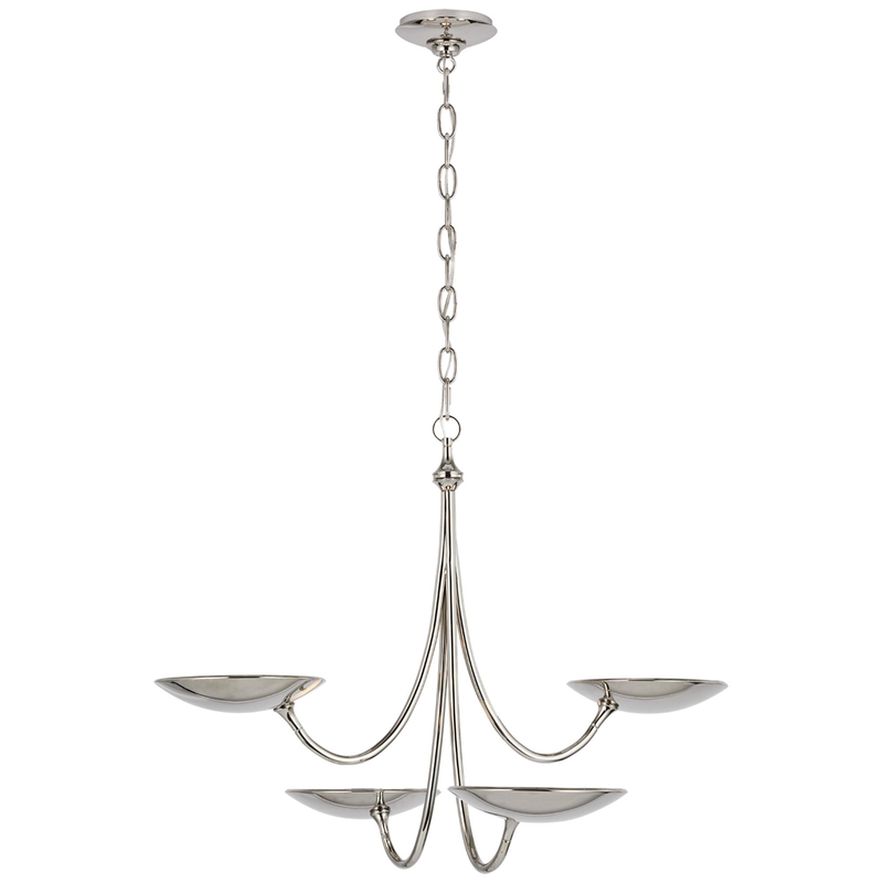 Thomas O'Brien Keira 29 Inch 4 Light LED Chandelier by Visual Comfort Signature Collection