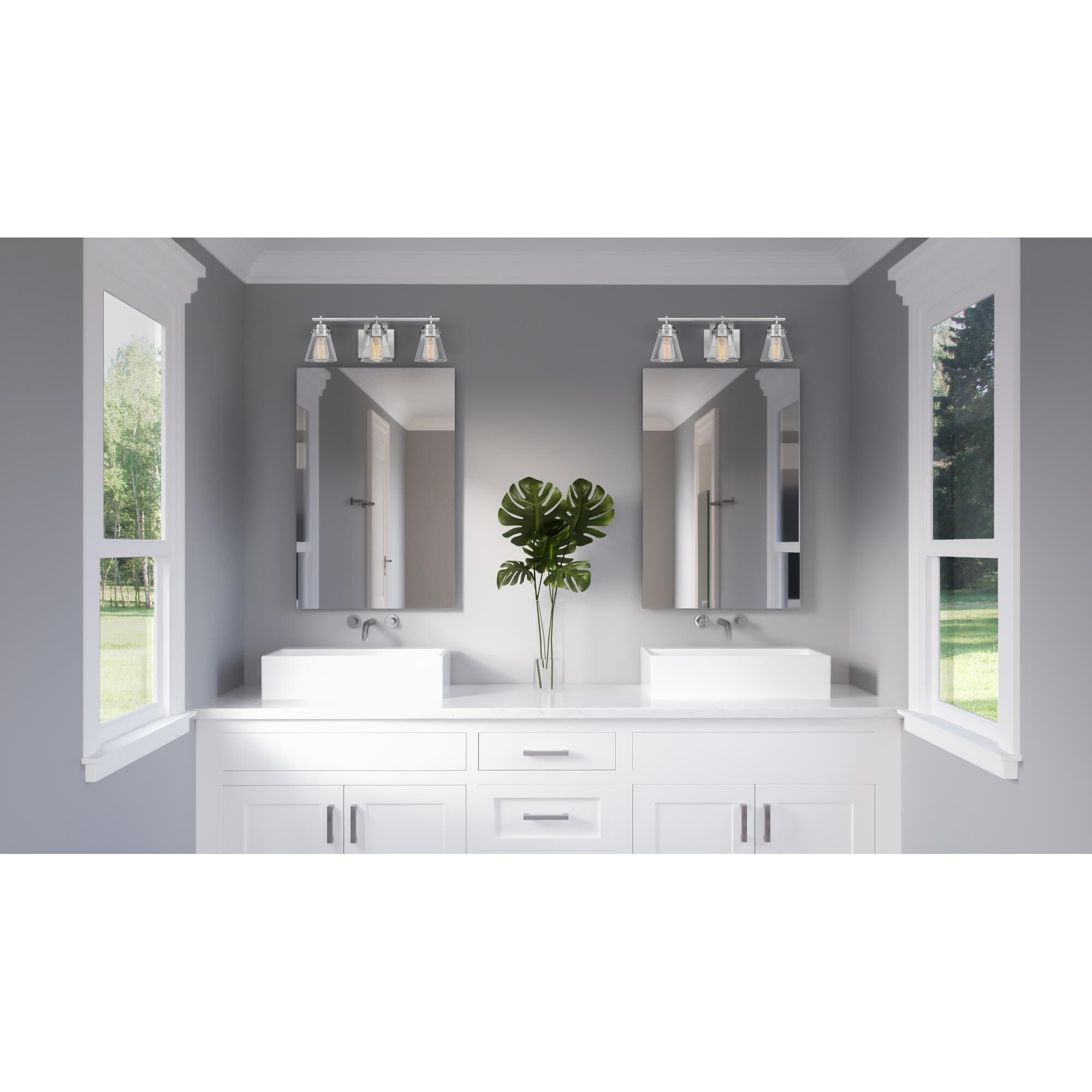 22 Inch 3 Light Bath Vanity Light by Quoizel