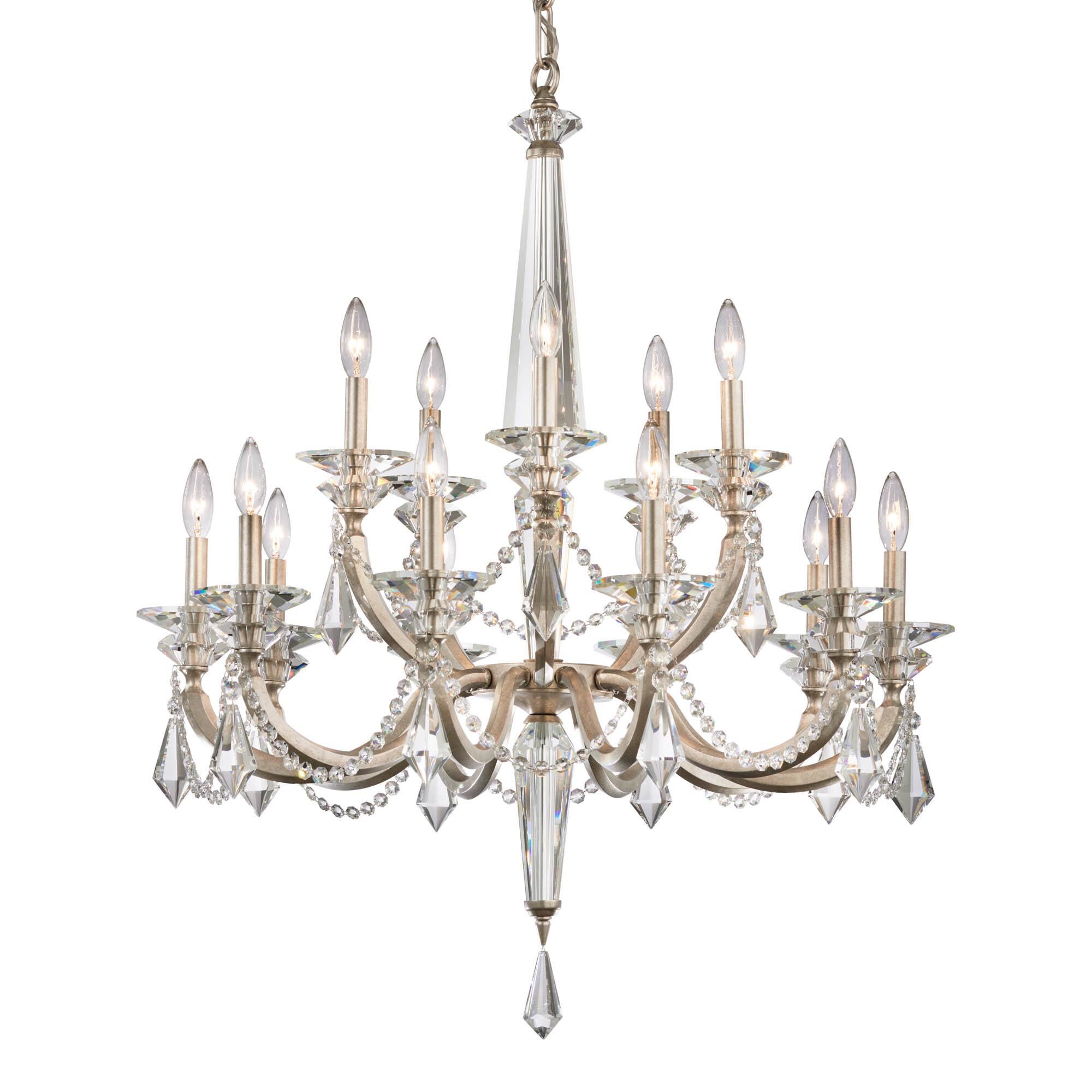 Verona 32 Inch 15 Light Chandelier by Schonbek