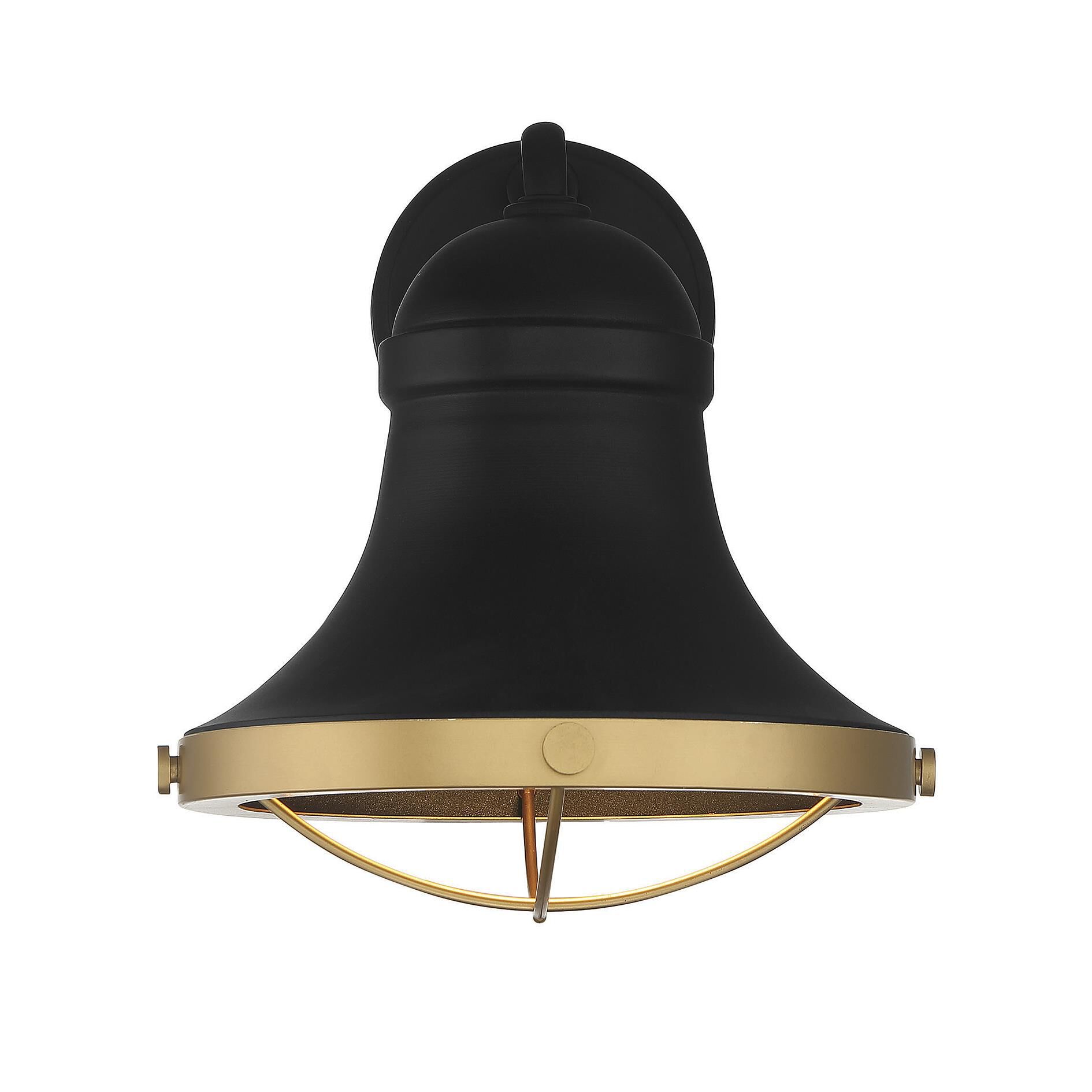 Shown in Textured Black WithWarm Brass Accents finish