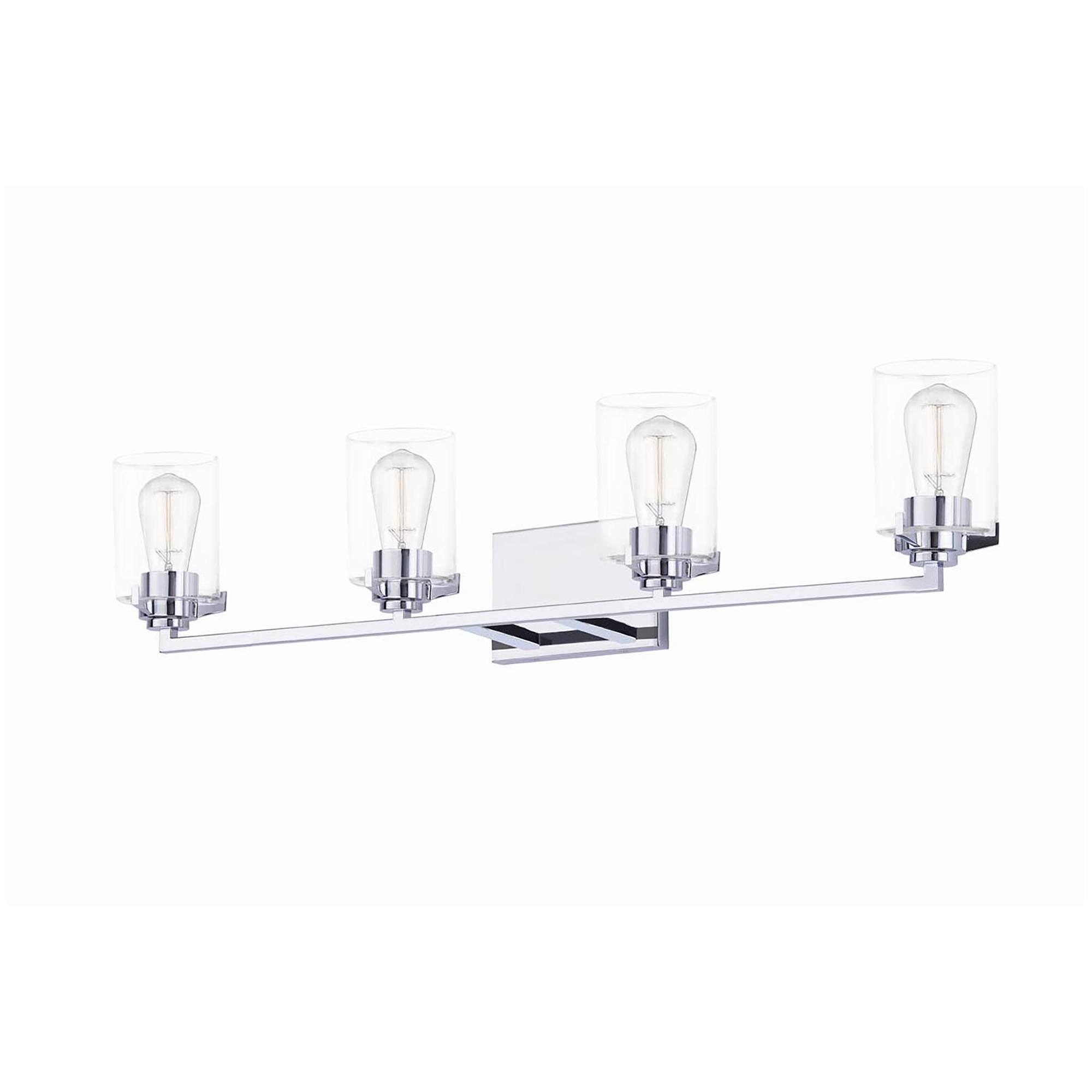 Fusion - Cilindro 34 Inch 4 Light Bath Vanity Light by Justice Design Group