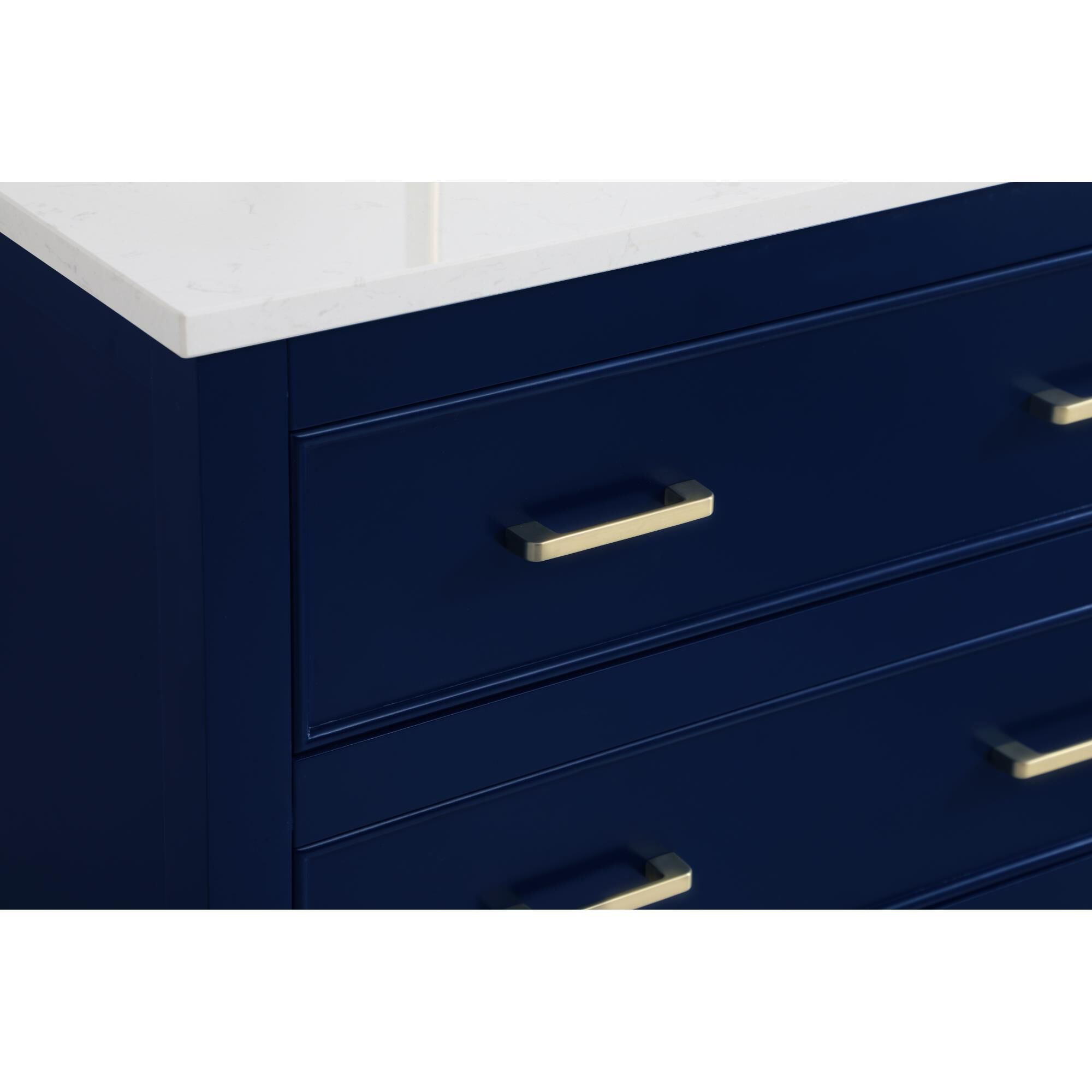 Shown in Blue finish