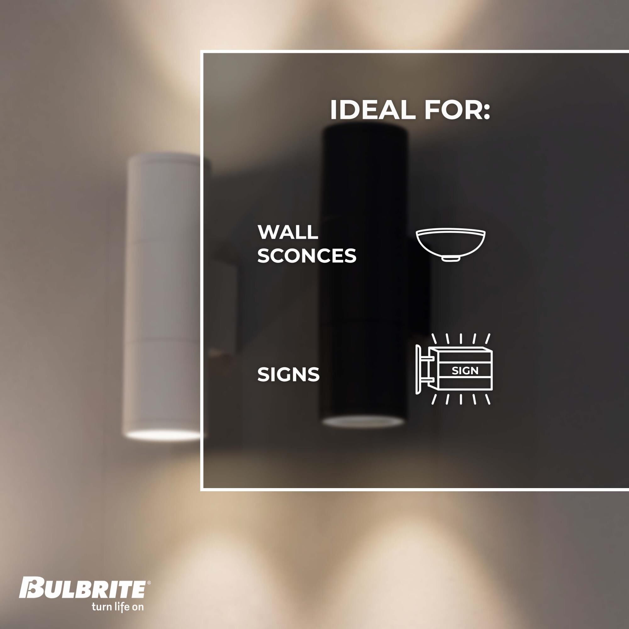 75 Watt 2700K T8 Incandescent Light Bulb,