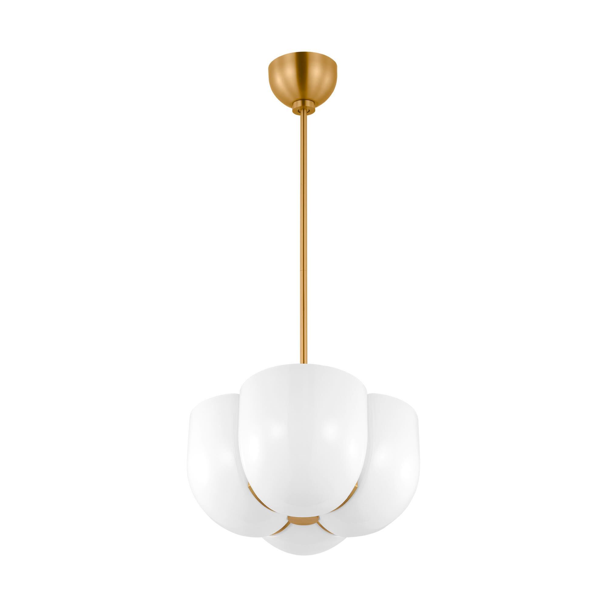 Shown in Burnished Brass finish