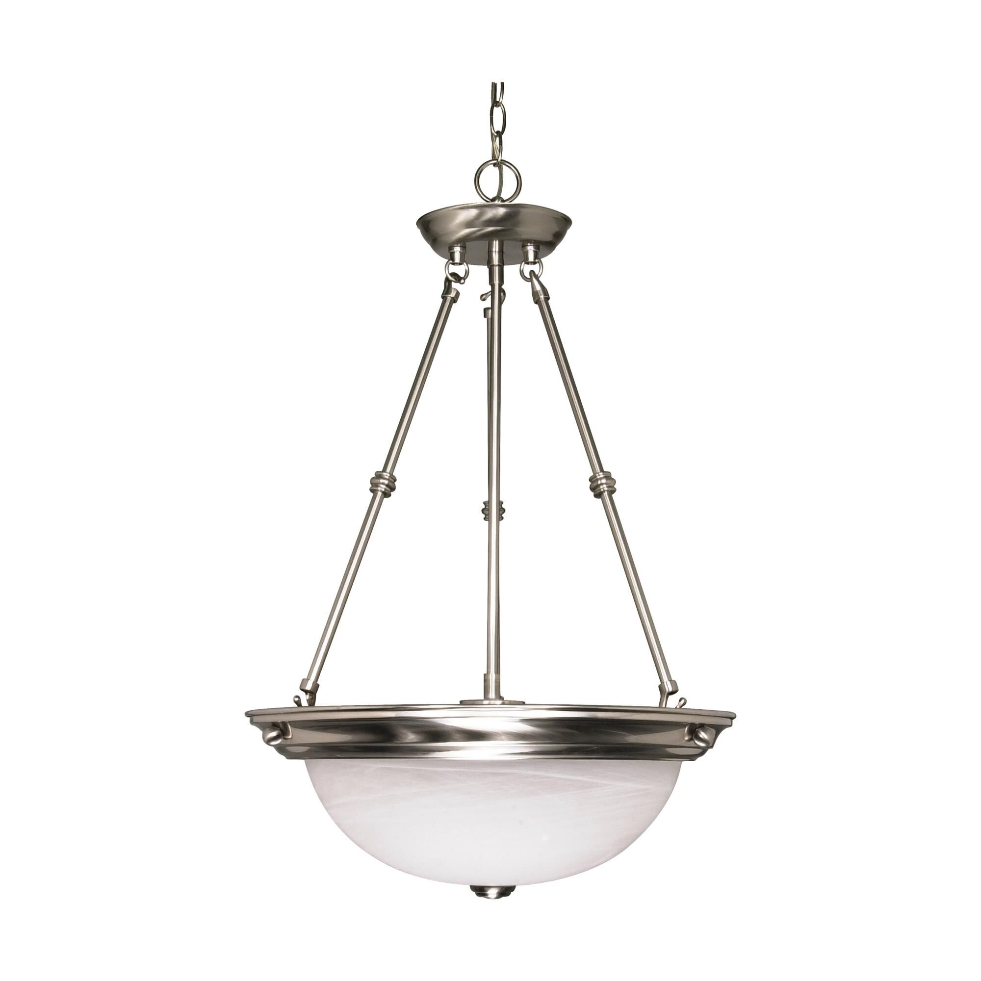 Alabaster 15 Inch Large Pendant by Nuvo Lighting