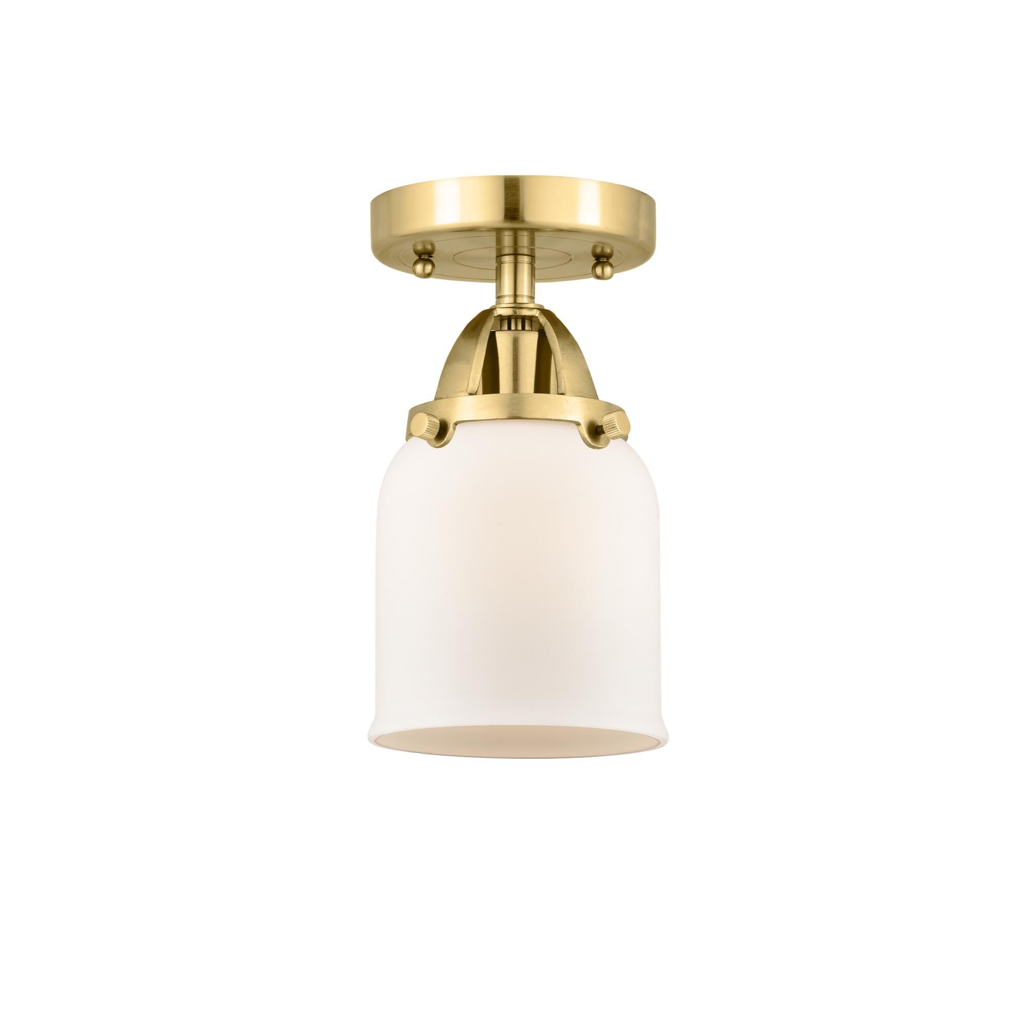 Bruno Marashlian Bell 5 Inch 1 Light Semi Flush Mount by Innovations Lighting